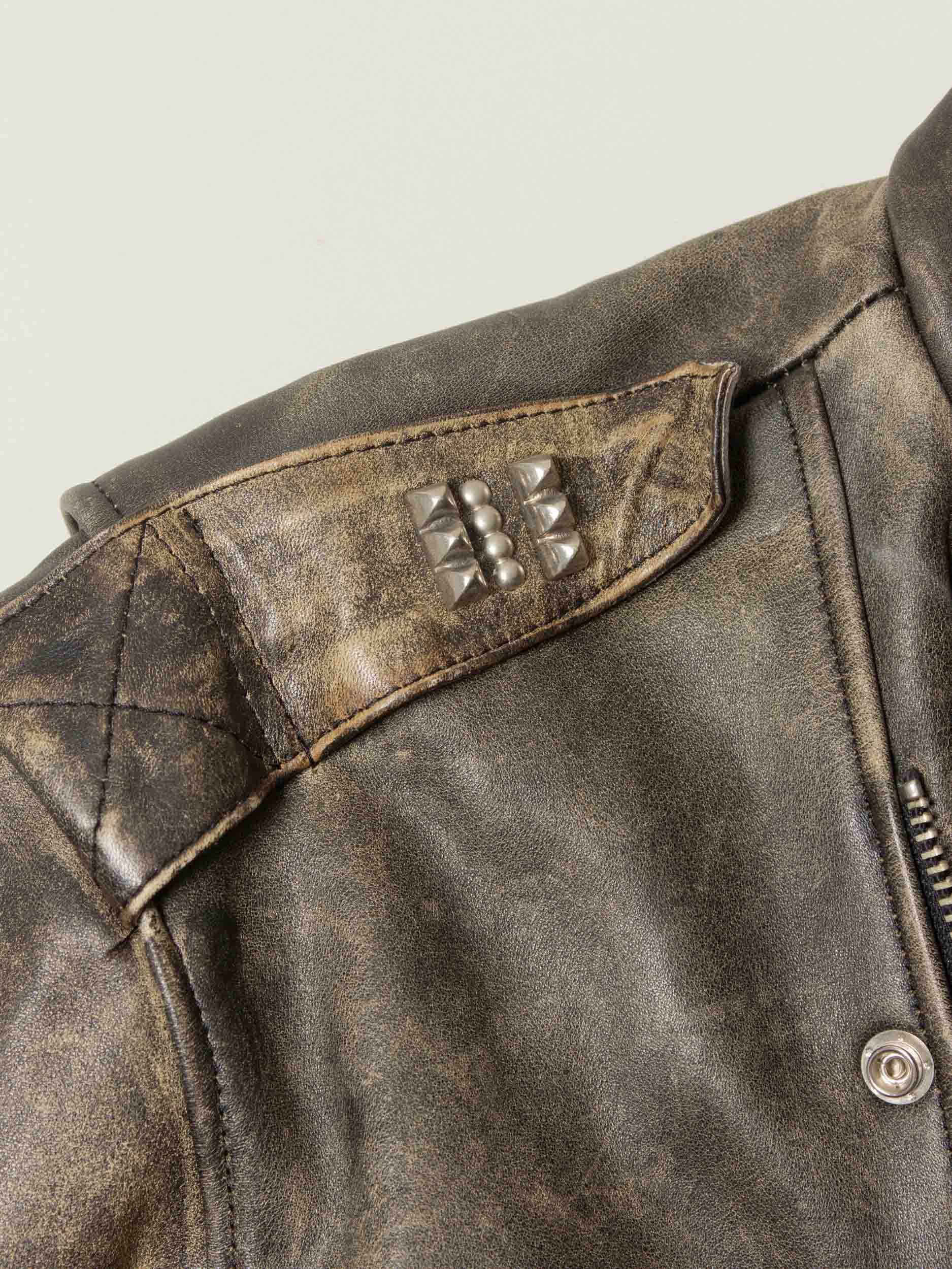 Vtg 1980s Harley-Davidson Leather Motorcycle Jacket – Made in USA (L) - Image 7