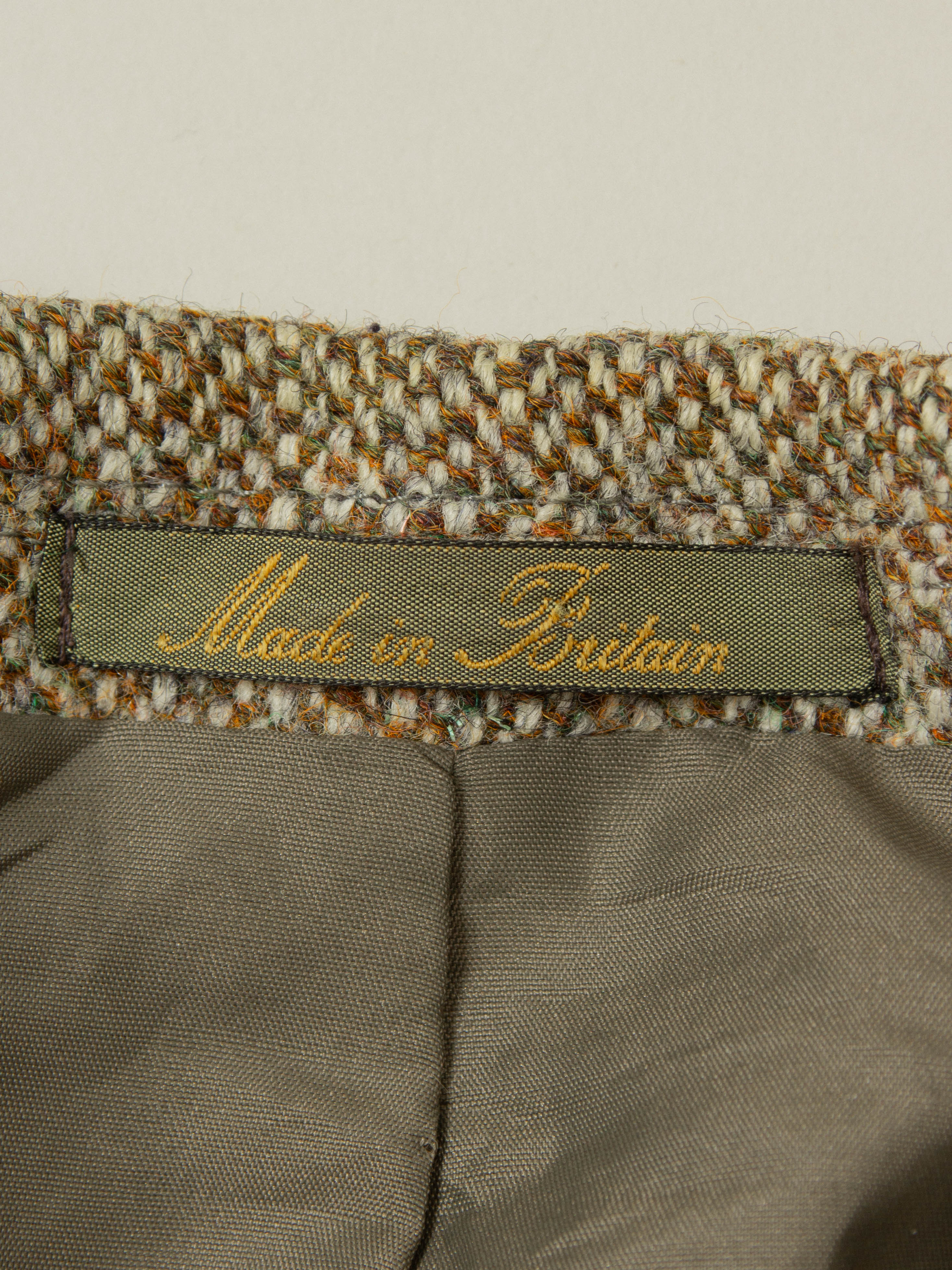 Vtg 1980s Harris Tweed Wool Blazer (L) - Image 3