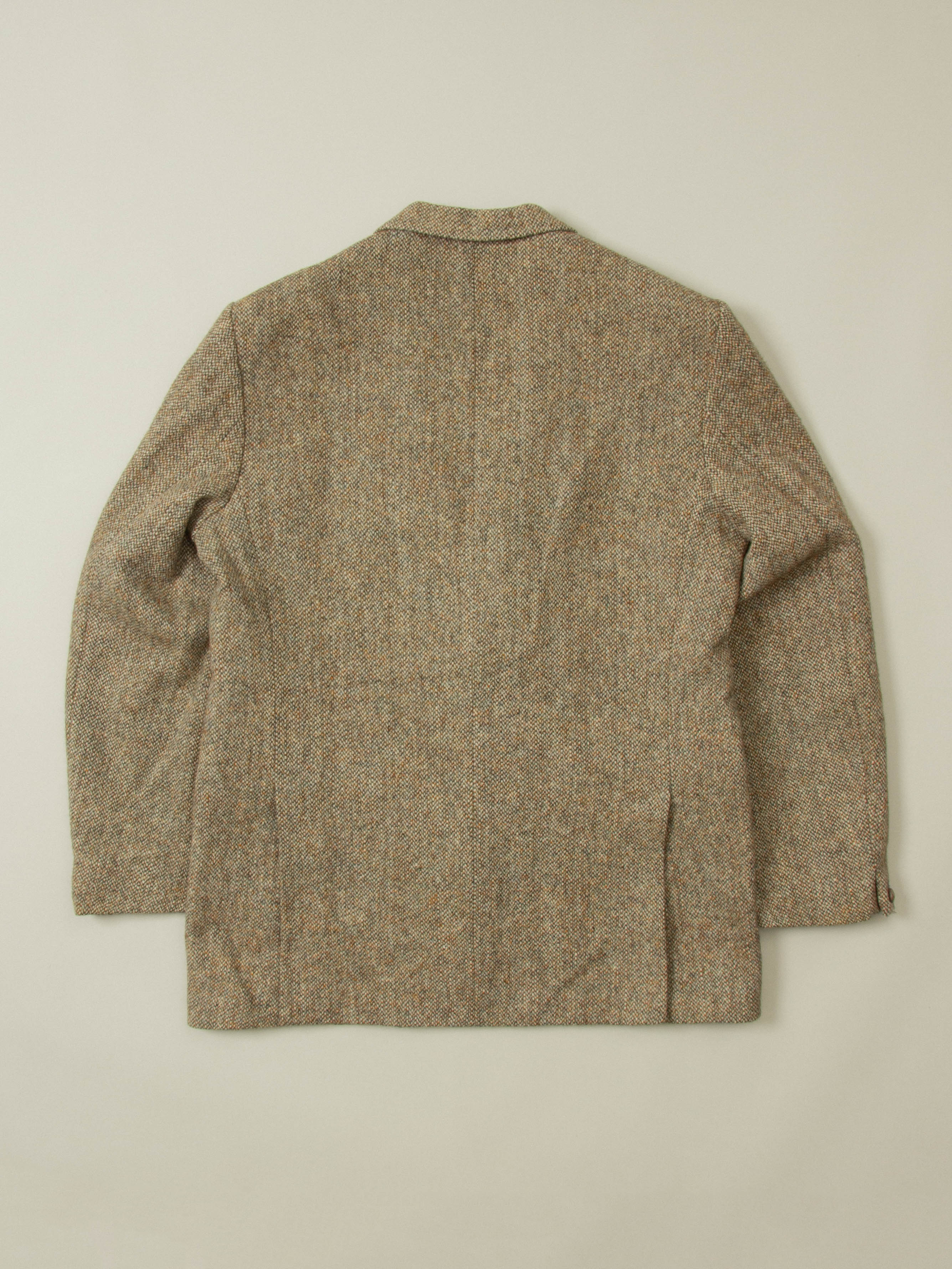 Vtg 1980s Harris Tweed Wool Blazer (L) - Image 6