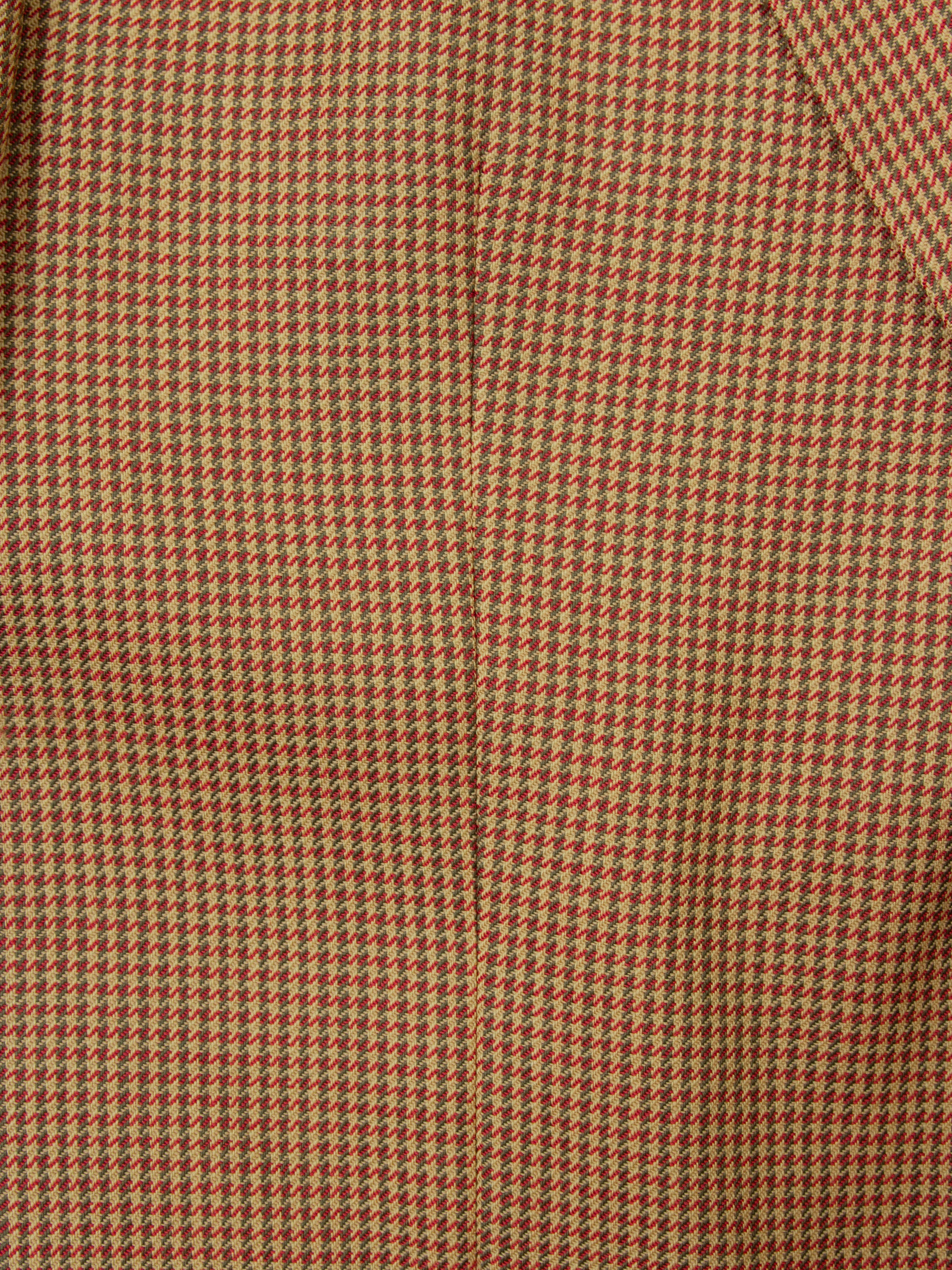 Vtg 1980s Houndstooth Wool Blazer (XL) - Image 6