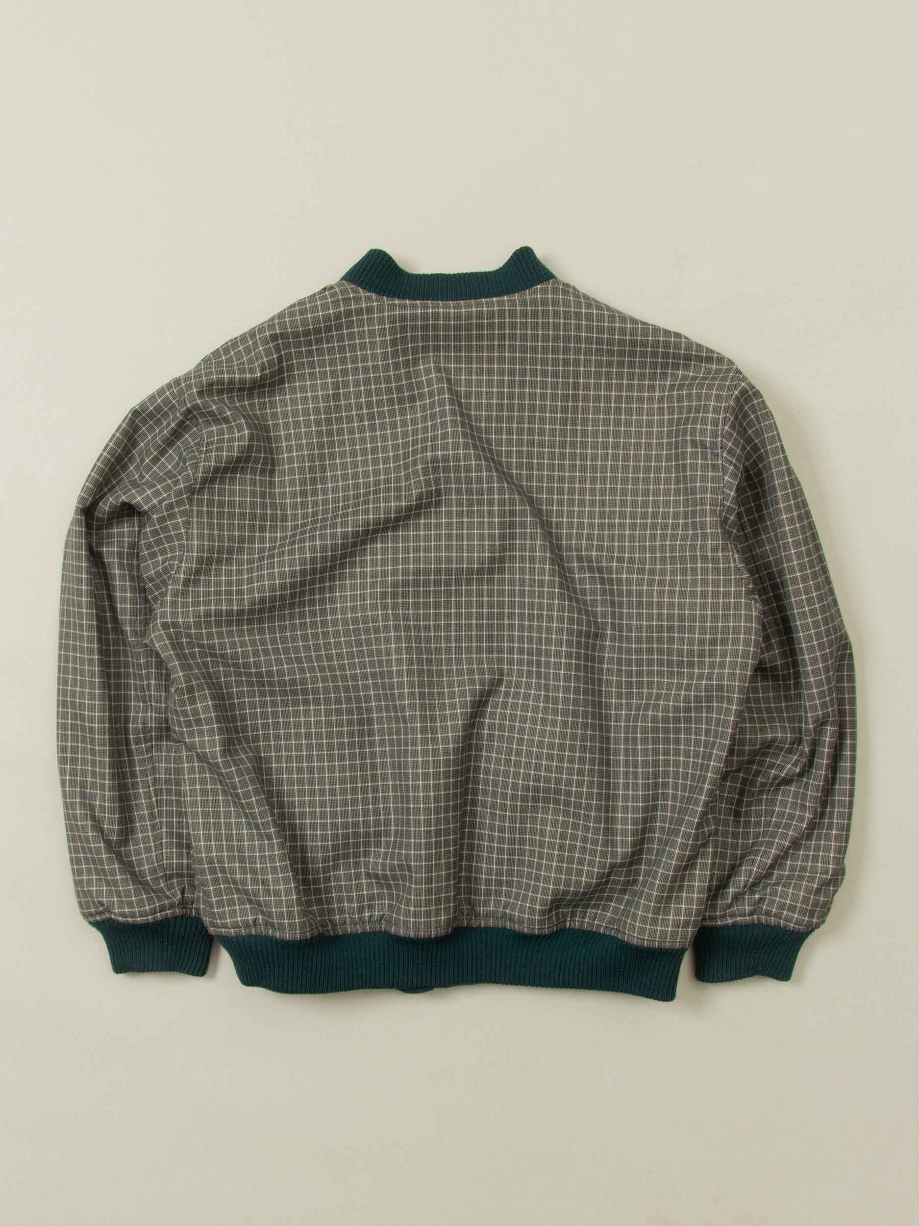 Vtg 1980s Lacoste Reversible Bomber Jacket (L) - Image 10