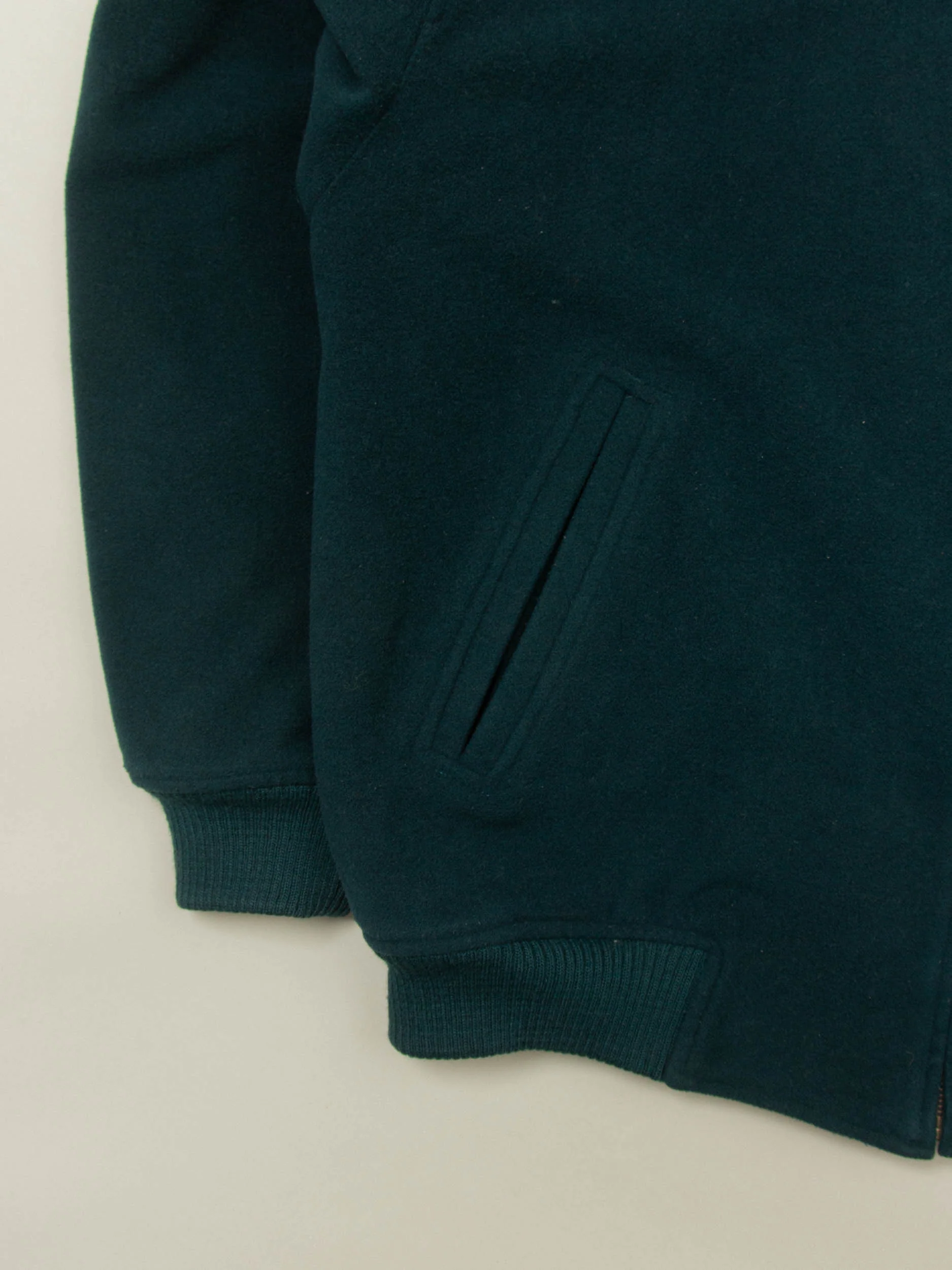 Vtg 1980s Lacoste Reversible Bomber Jacket (L) - Image 3