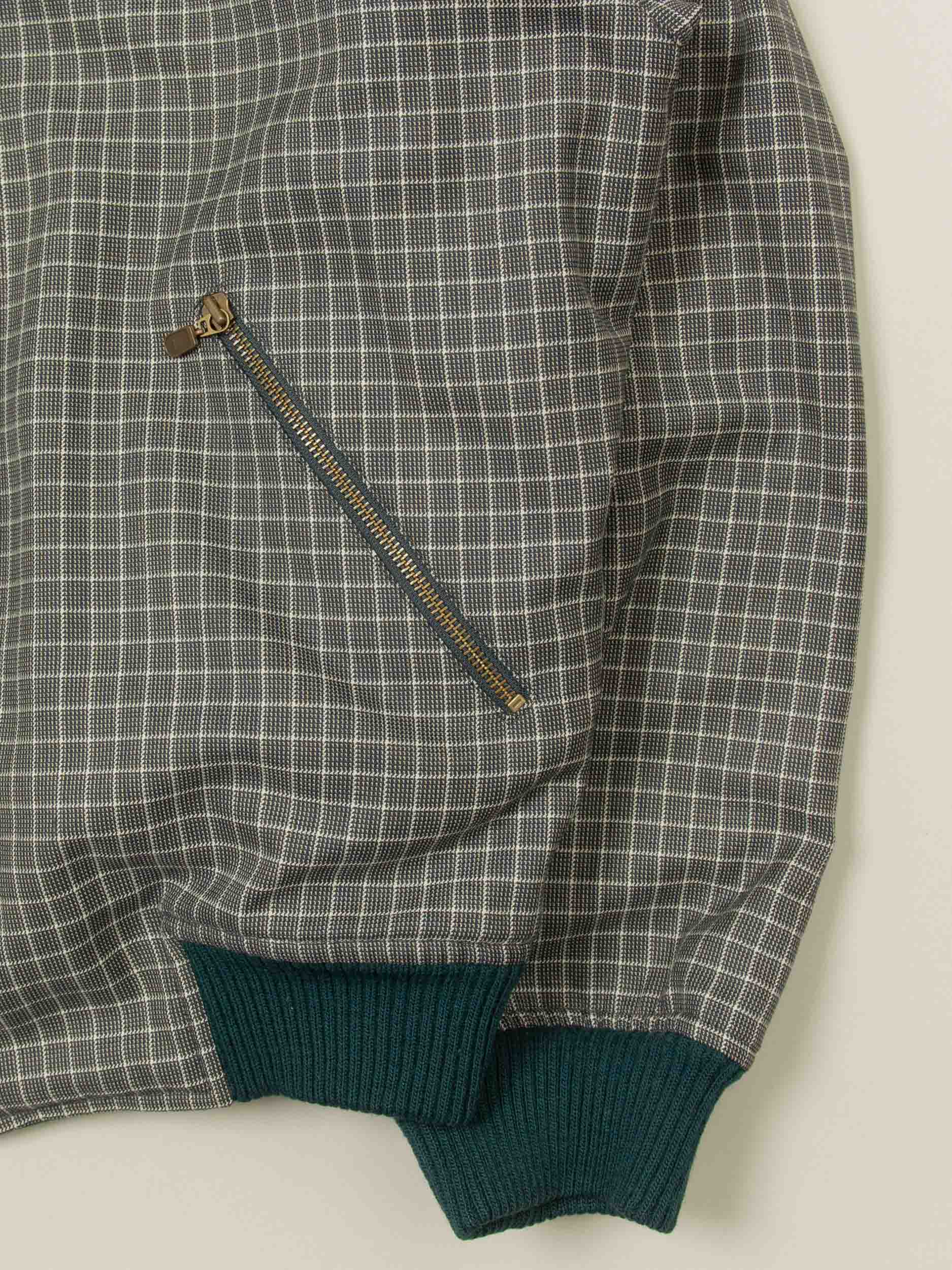 Vtg 1980s Lacoste Reversible Bomber Jacket (L) - Image 4