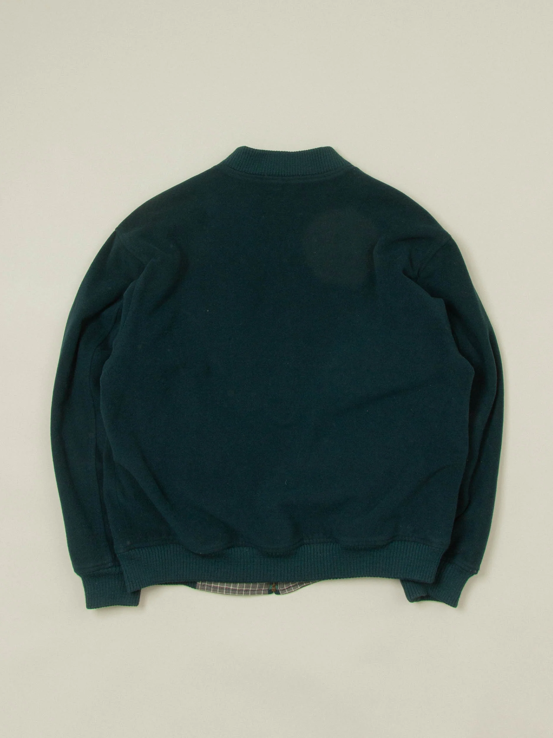 Vtg 1980s Lacoste Reversible Bomber Jacket (L) - Image 9