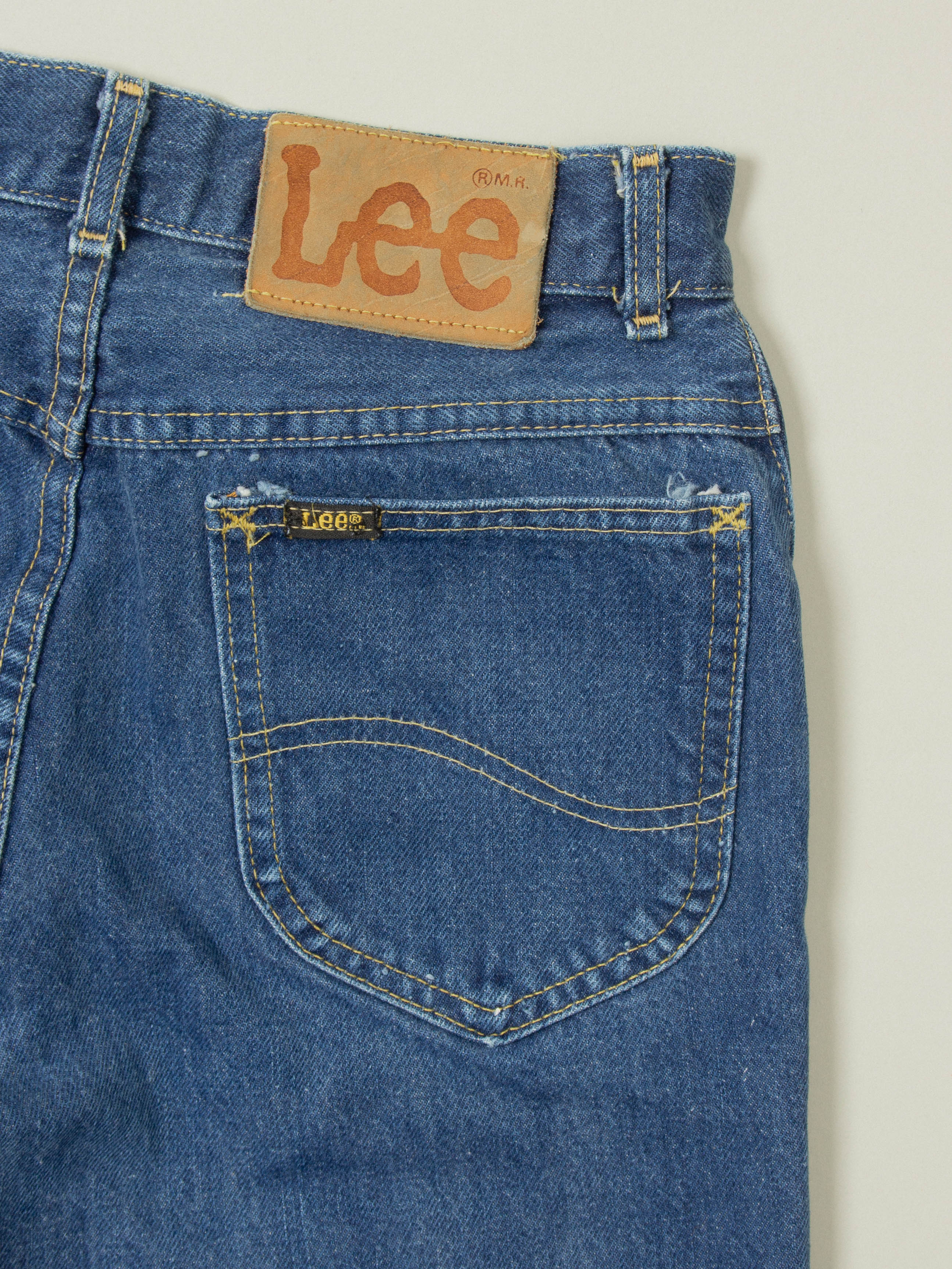 Vtg 1980s Lee Riders Jeans - Made in USA (25x34) - Image 5