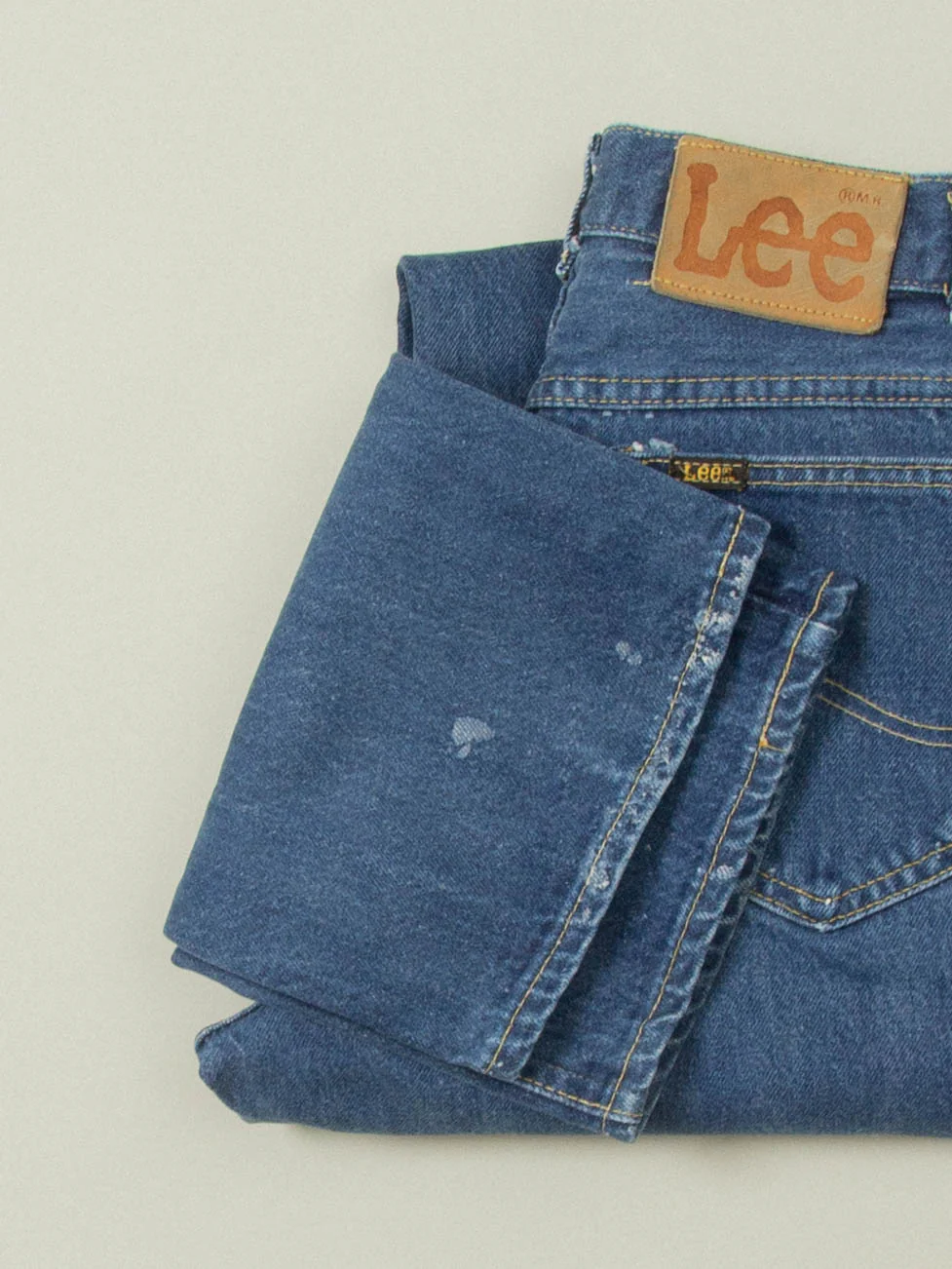 Vtg 1980s Lee Riders Jeans - Made in USA (25x34) - Image 6