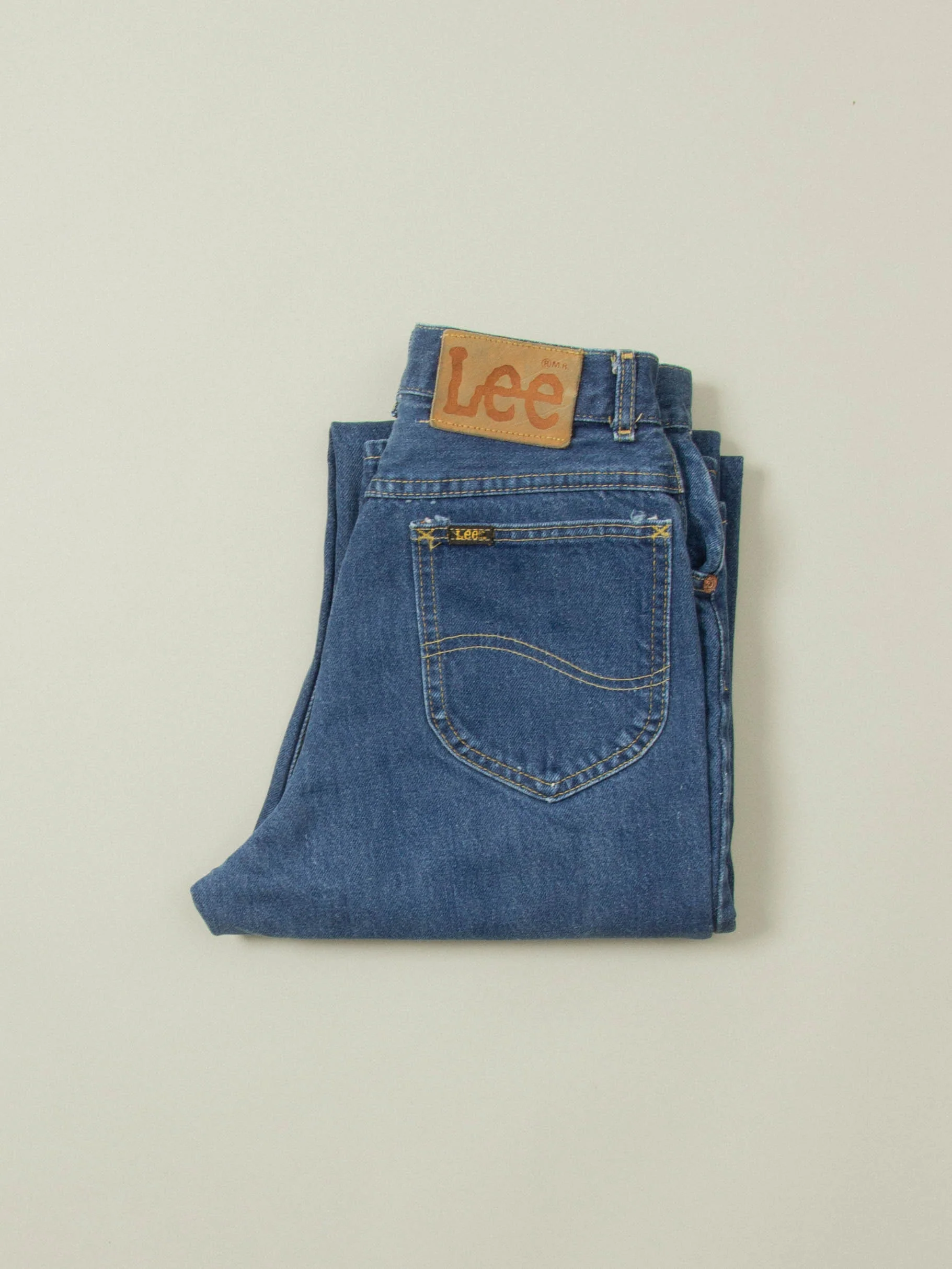 Vtg 1980s Lee Riders Jeans - Made in USA (25x34) - Image 7