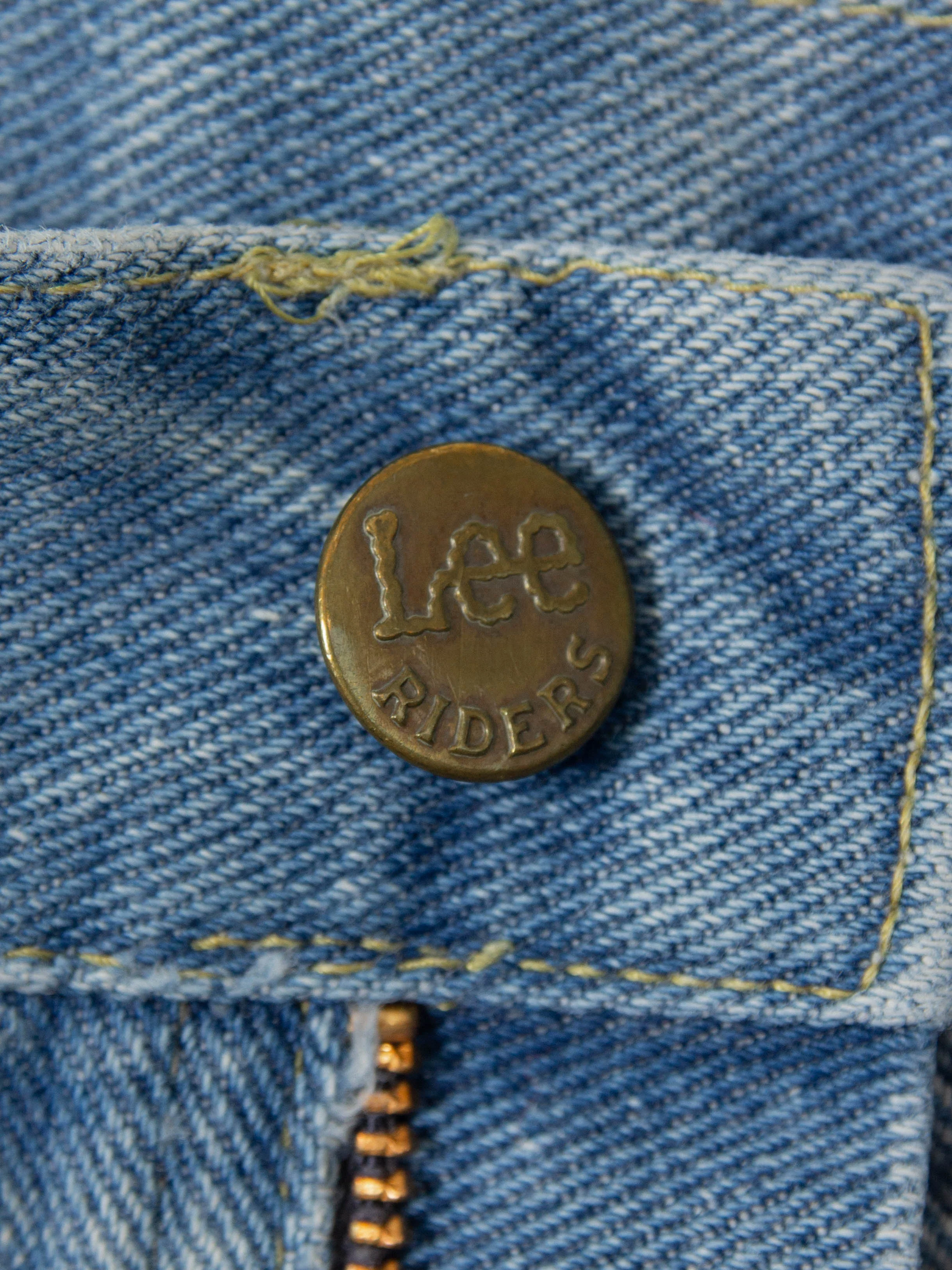 Vtg 1980s Lee Riders Jeans - Made in USA (38x34) - Image 4