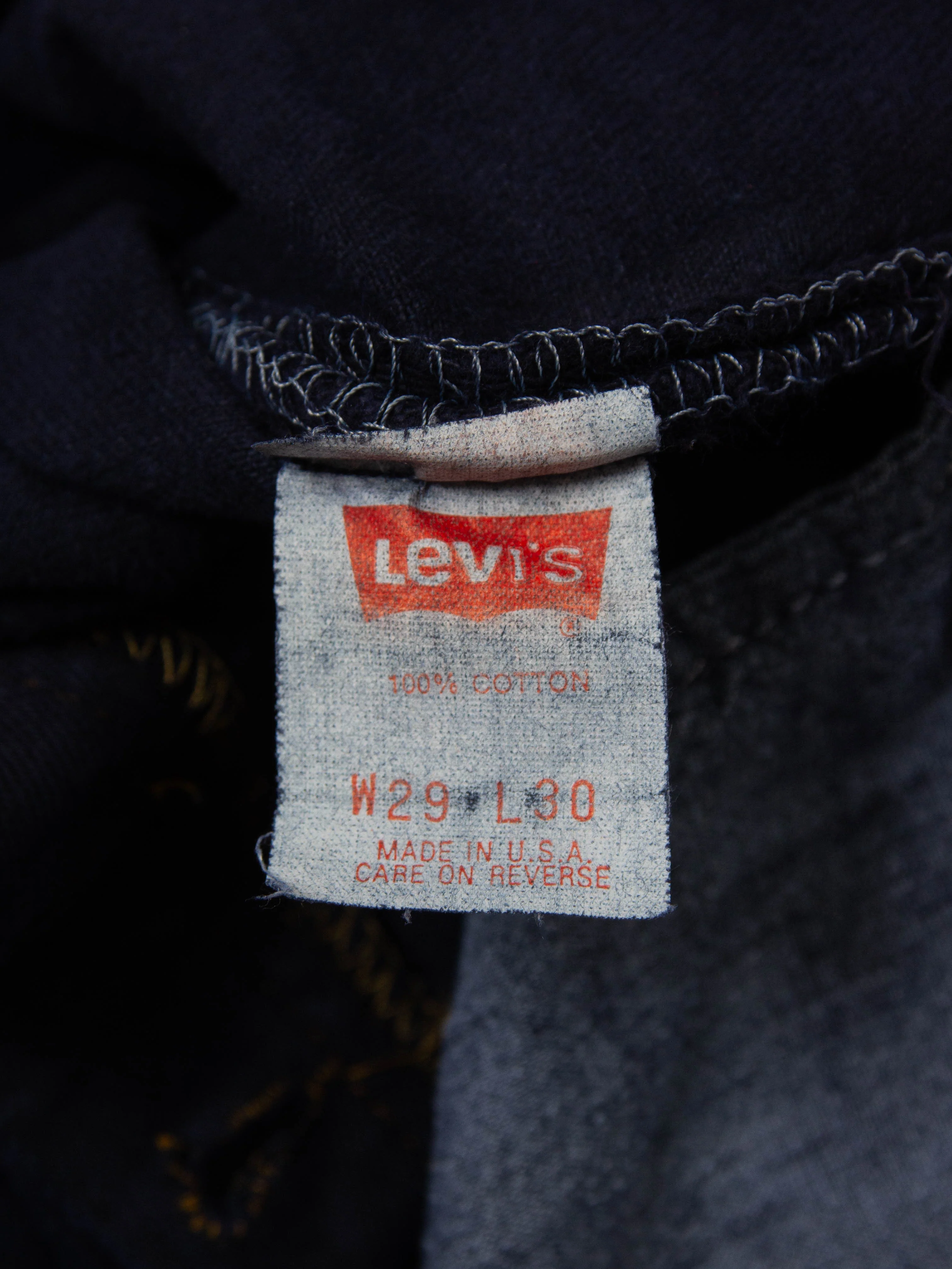 Vtg 1980s Levi's 501 Jeans - Made in USA (28x30) - Image 4