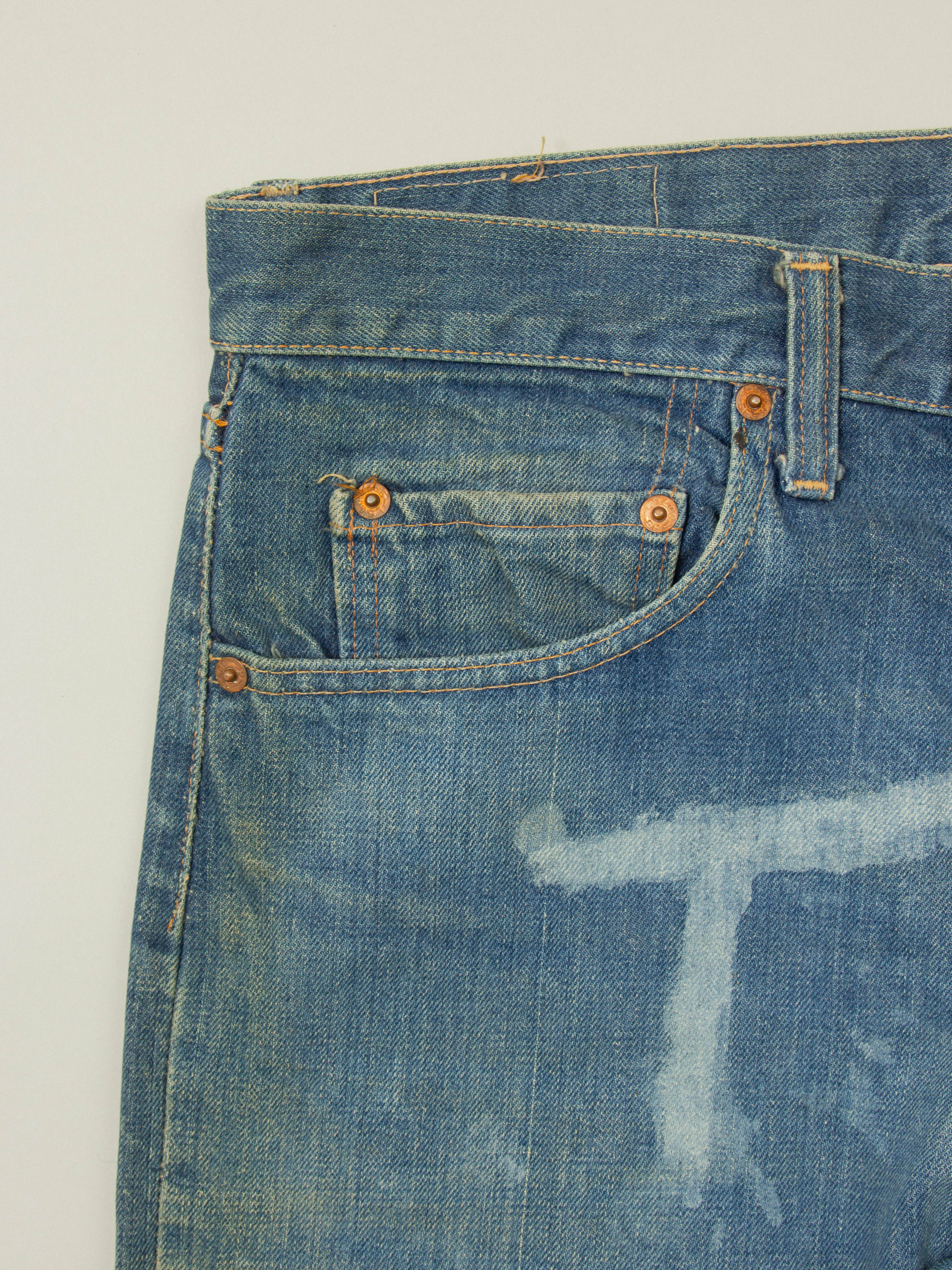 Vtg 1980s Levi's 505 - Made in USA (32x30) - Image 6