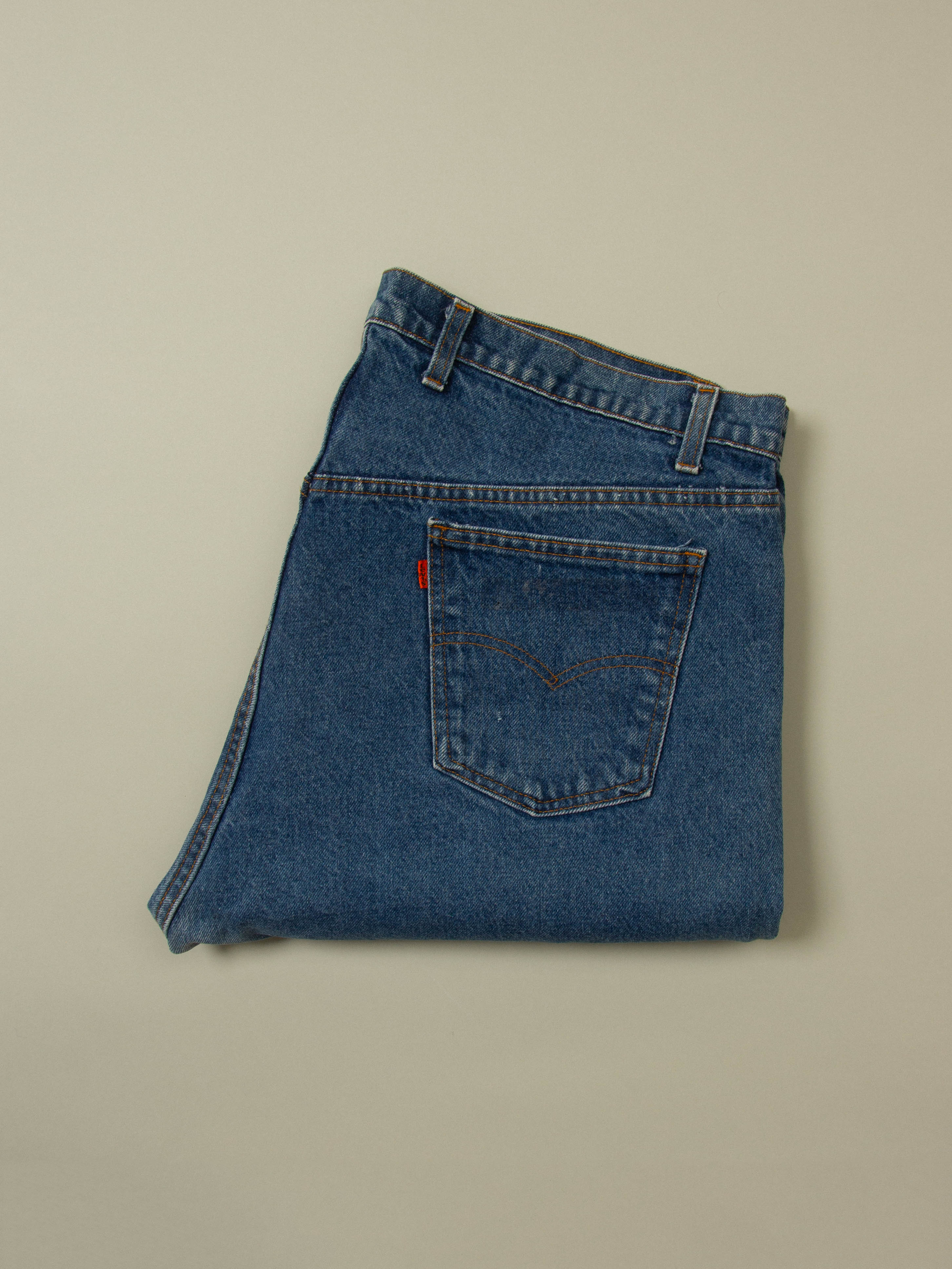Vtg 1980s Levi's 505 Orange Tab Jeans - Made in USA (44x30) - Image 6