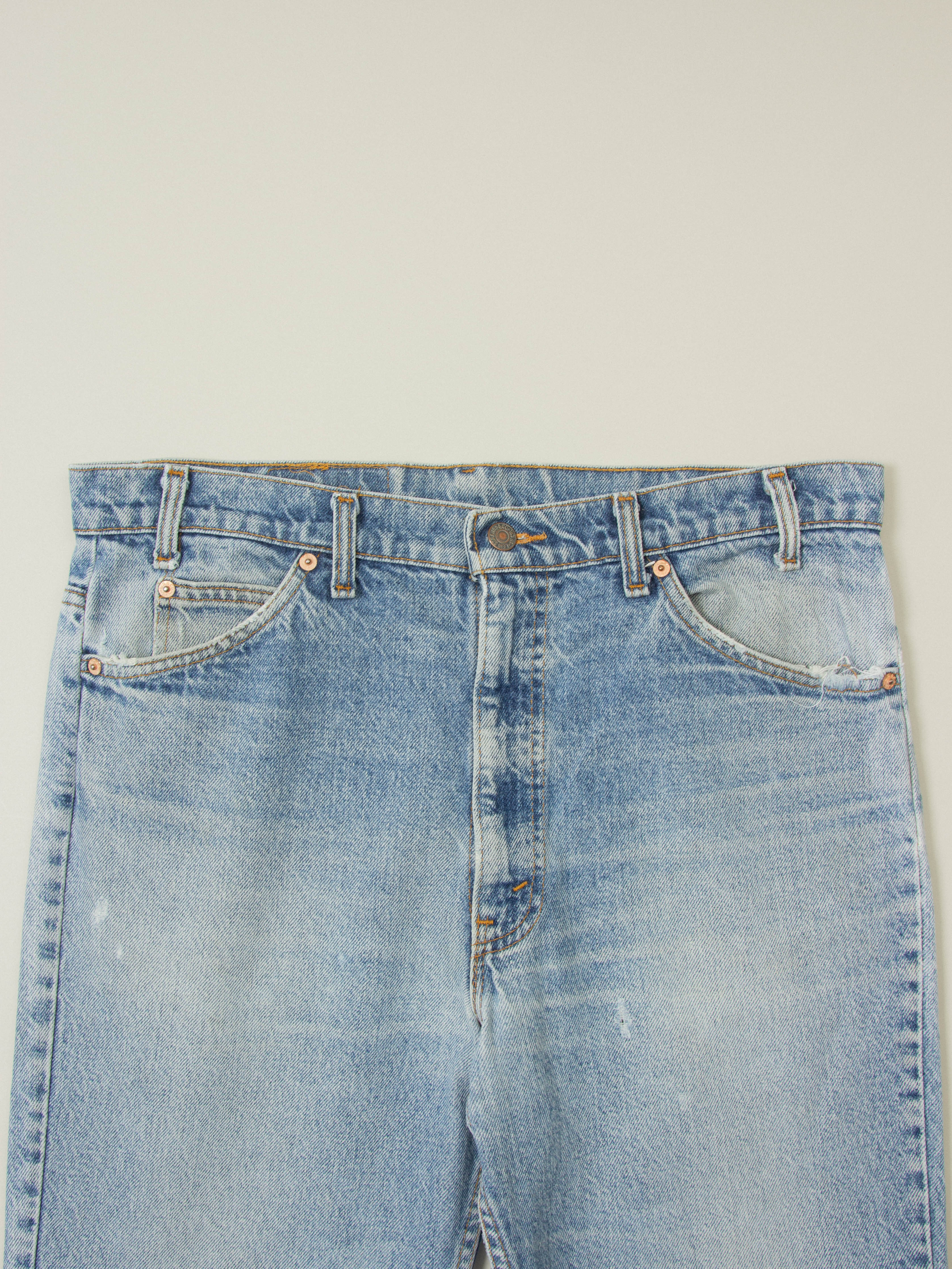 Vtg 1980s Levi's 517 Jeans - Made in USA (38x32) - Image 2