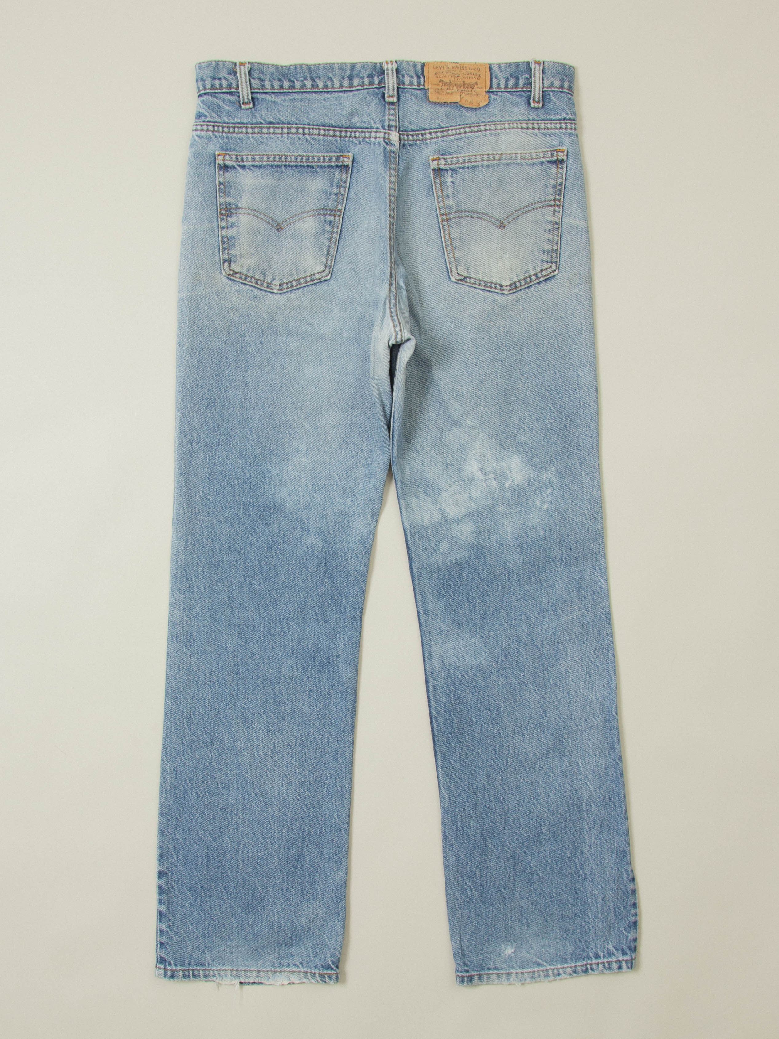 Vtg 1980s Levi's 517 Jeans - Made in USA (38x32) - Image 3
