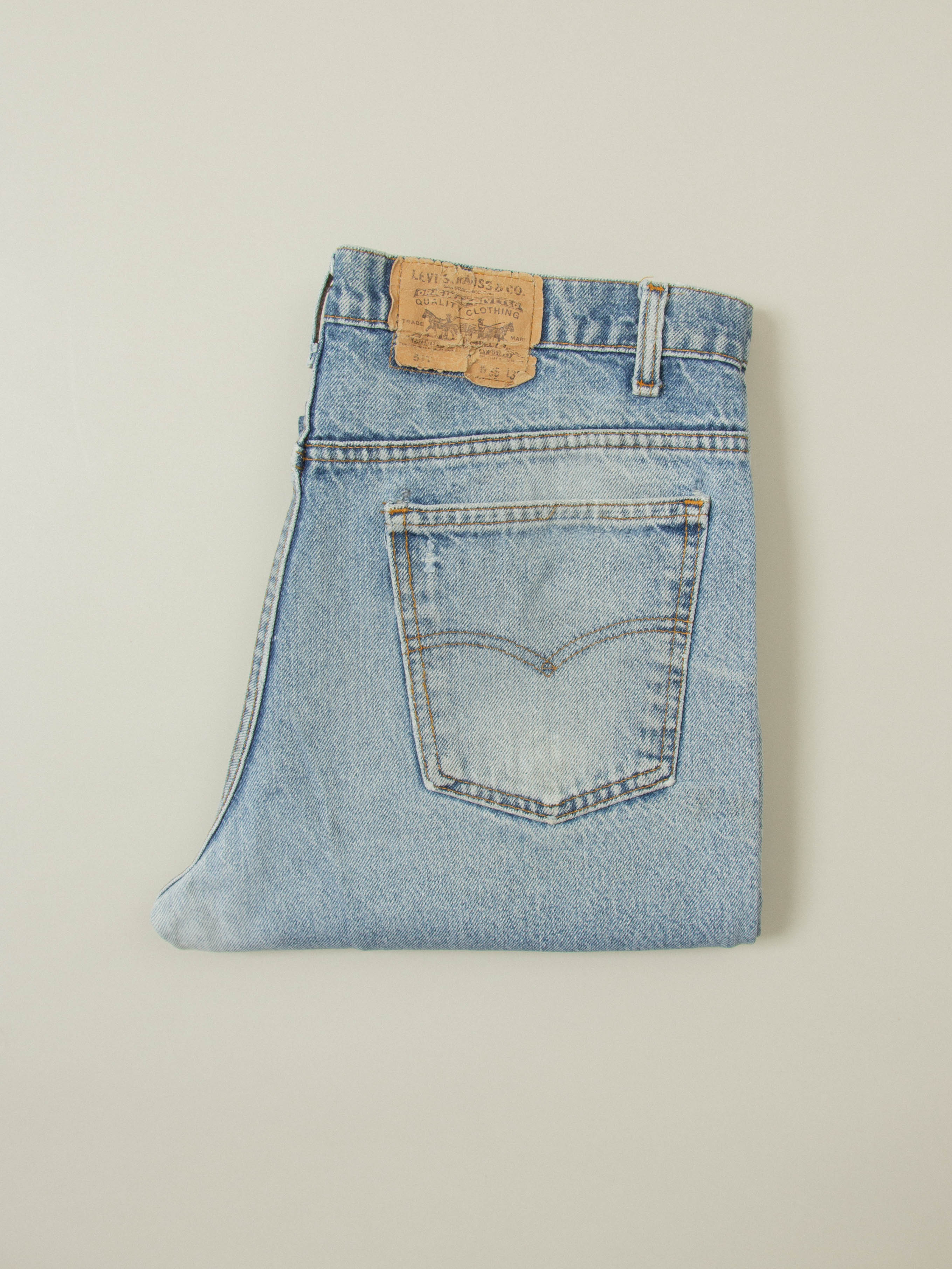 Vtg 1980s Levi's 517 Jeans - Made in USA (38x32) - Image 8