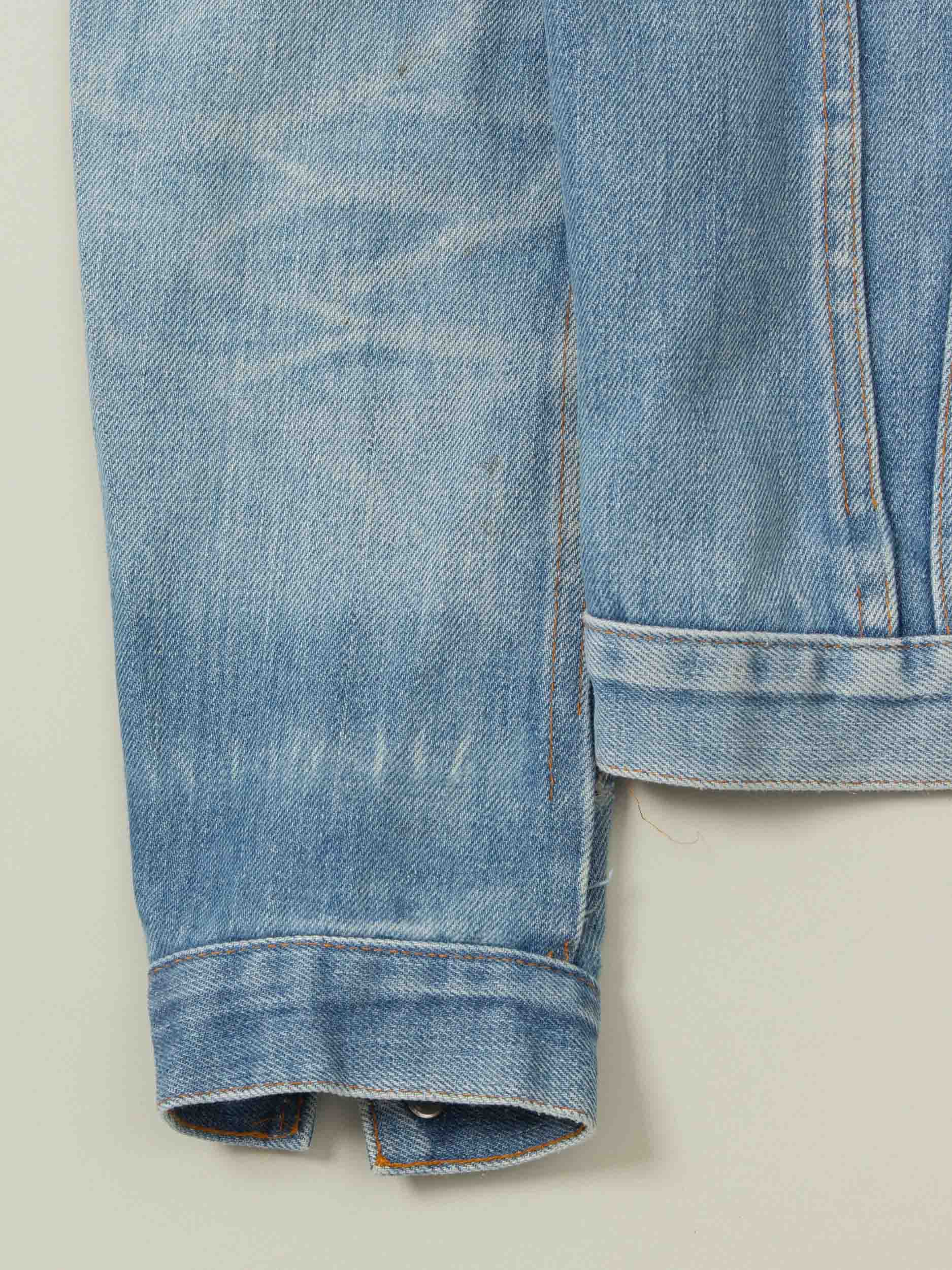 Vtg 1980s Levi's Denim Jacket - Made in USA (S) - Image 5