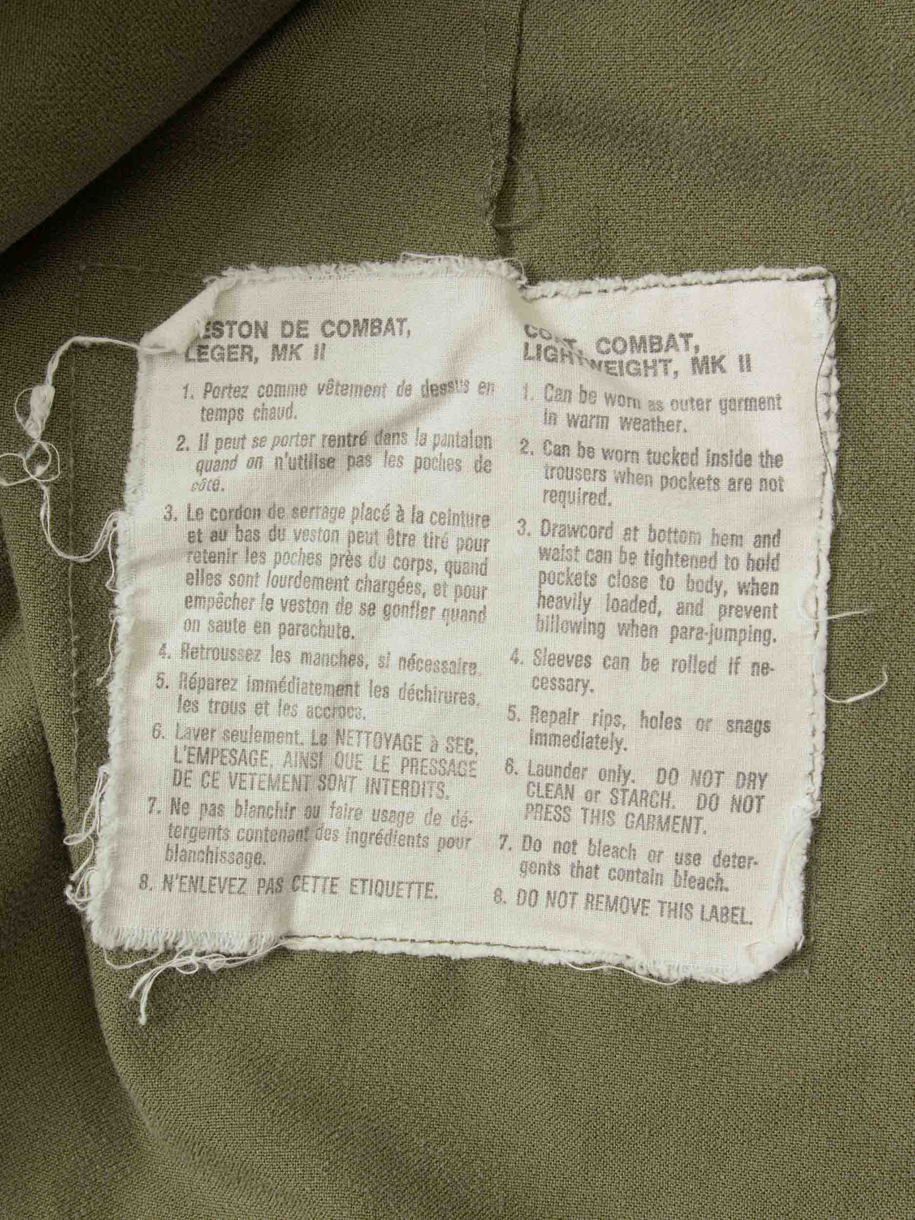 Vtg 1980s Lightweight Canadian Field Jacket - Image 6