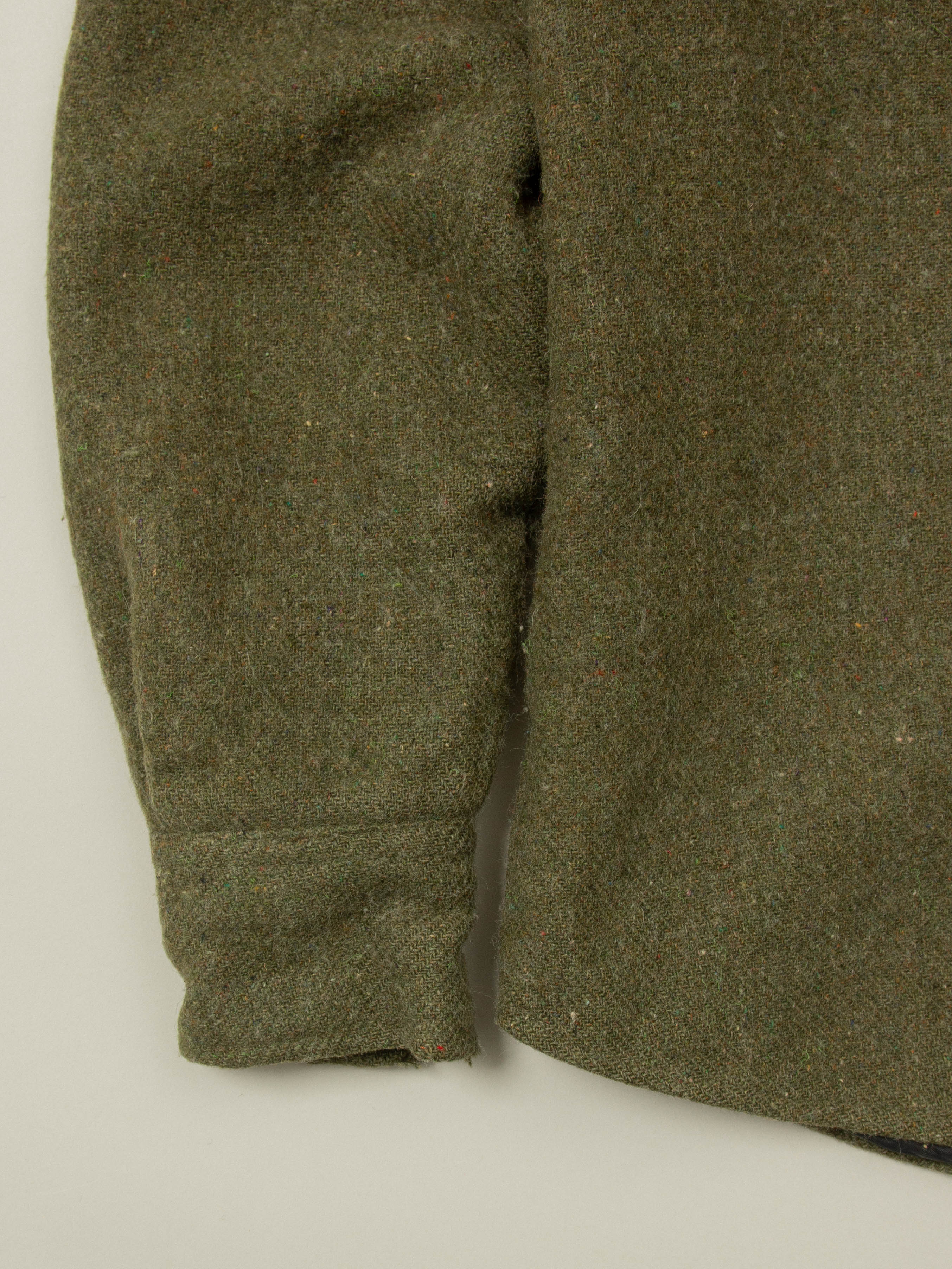 Vtg 1980s Lined Wool Shirt (S/M) - Image 3