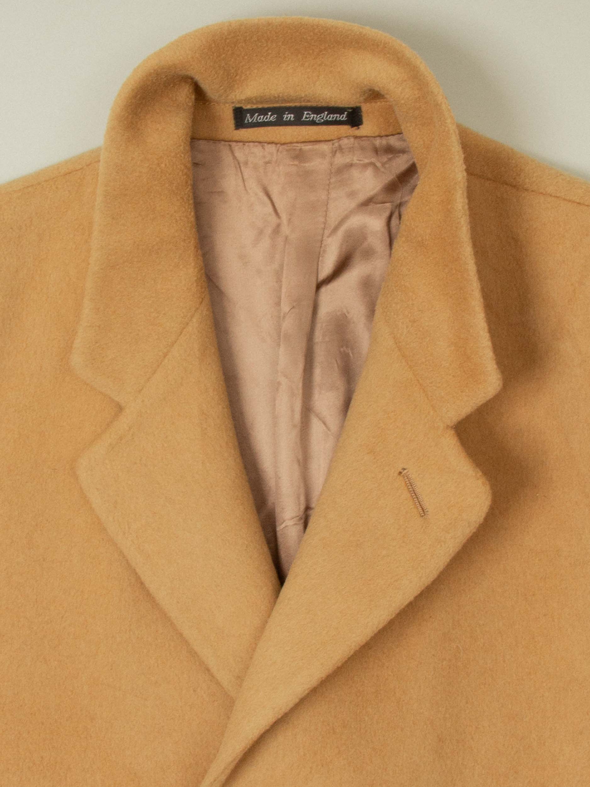 Vtg 1980s Lord & Taylor Wool Coat – Made in England (L) - Image 3