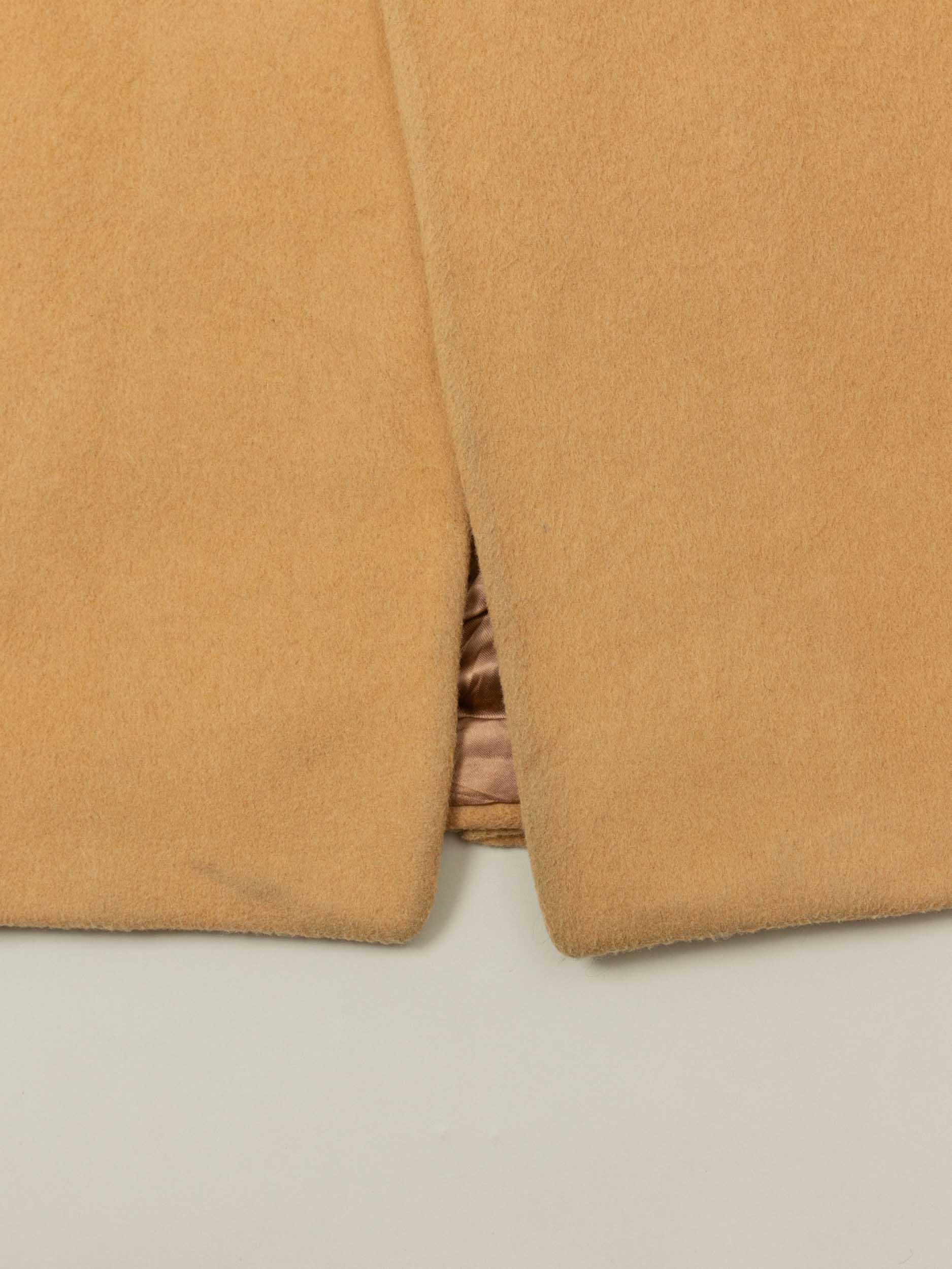 Vtg 1980s Lord & Taylor Wool Coat – Made in England (L) - Image 5