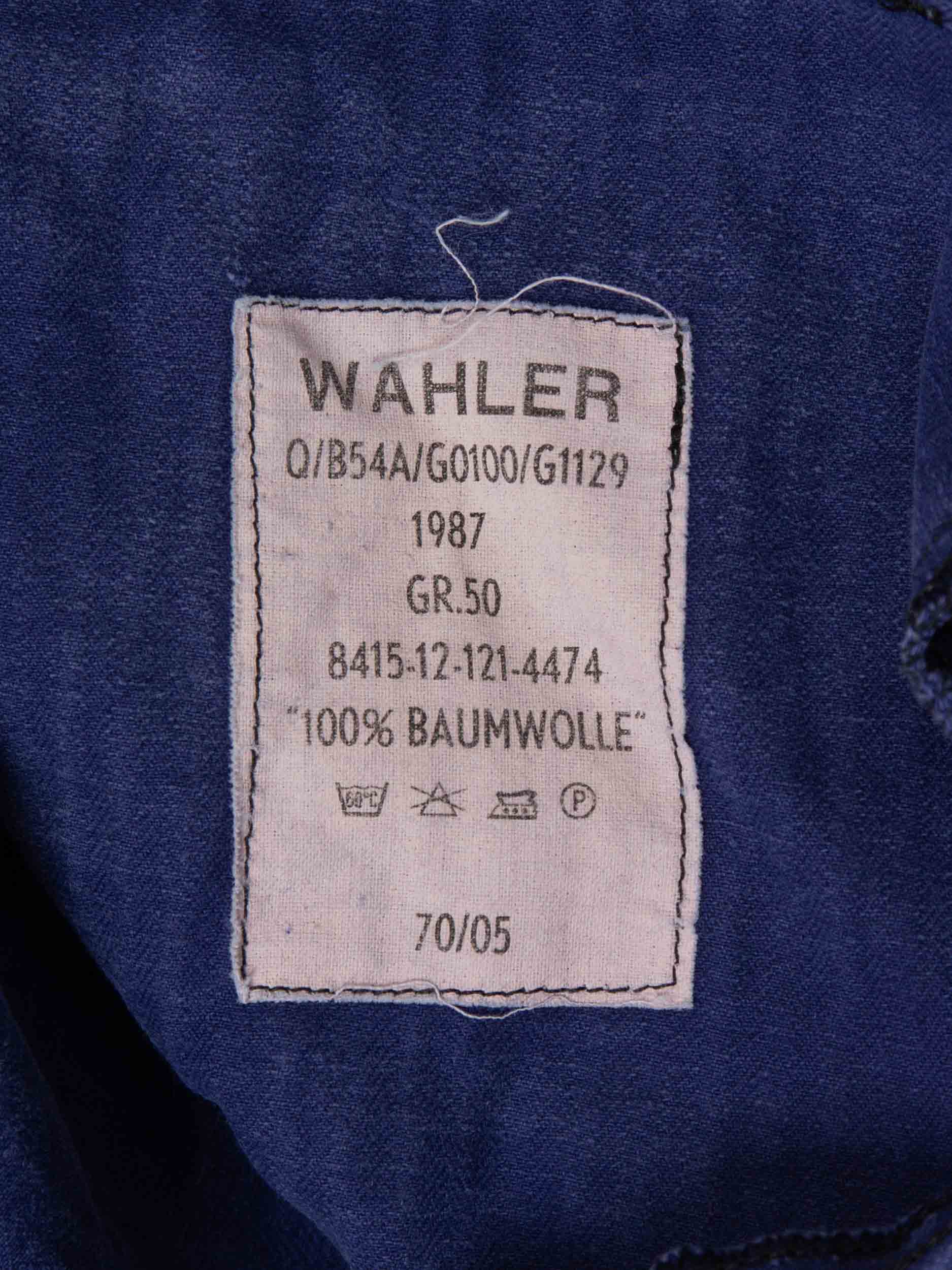 Vtg 1980s Military HBT Work Trousers (36x29) - Image 6