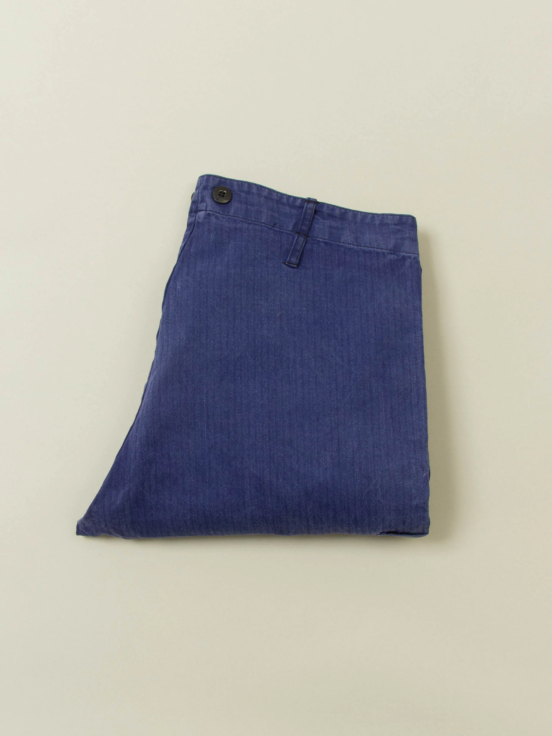 Vtg 1980s Military HBT Work Trousers (36x29) - Image 7