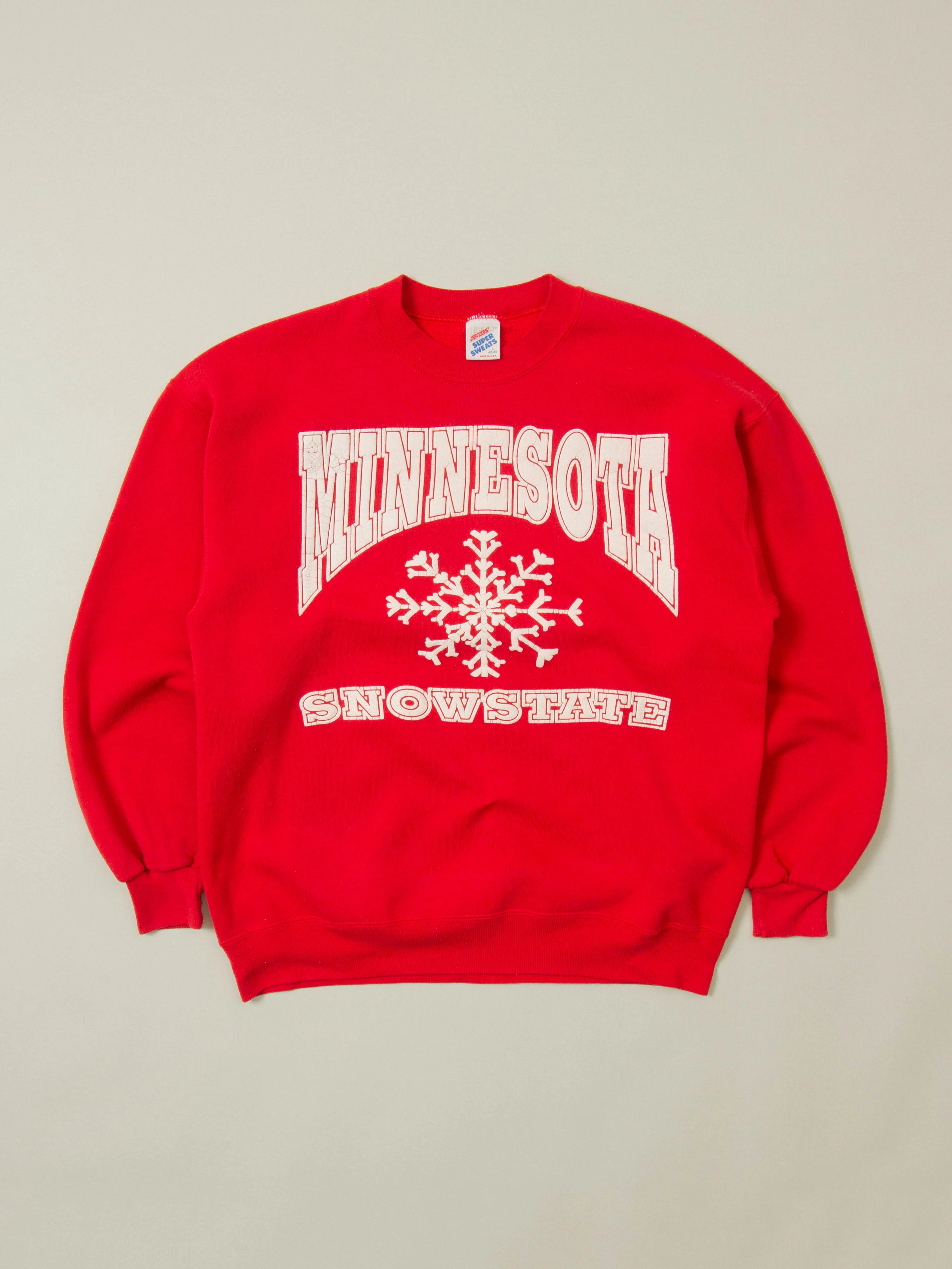 Vtg 1980s Minnesota Sweatshirt - Made in USA (L)