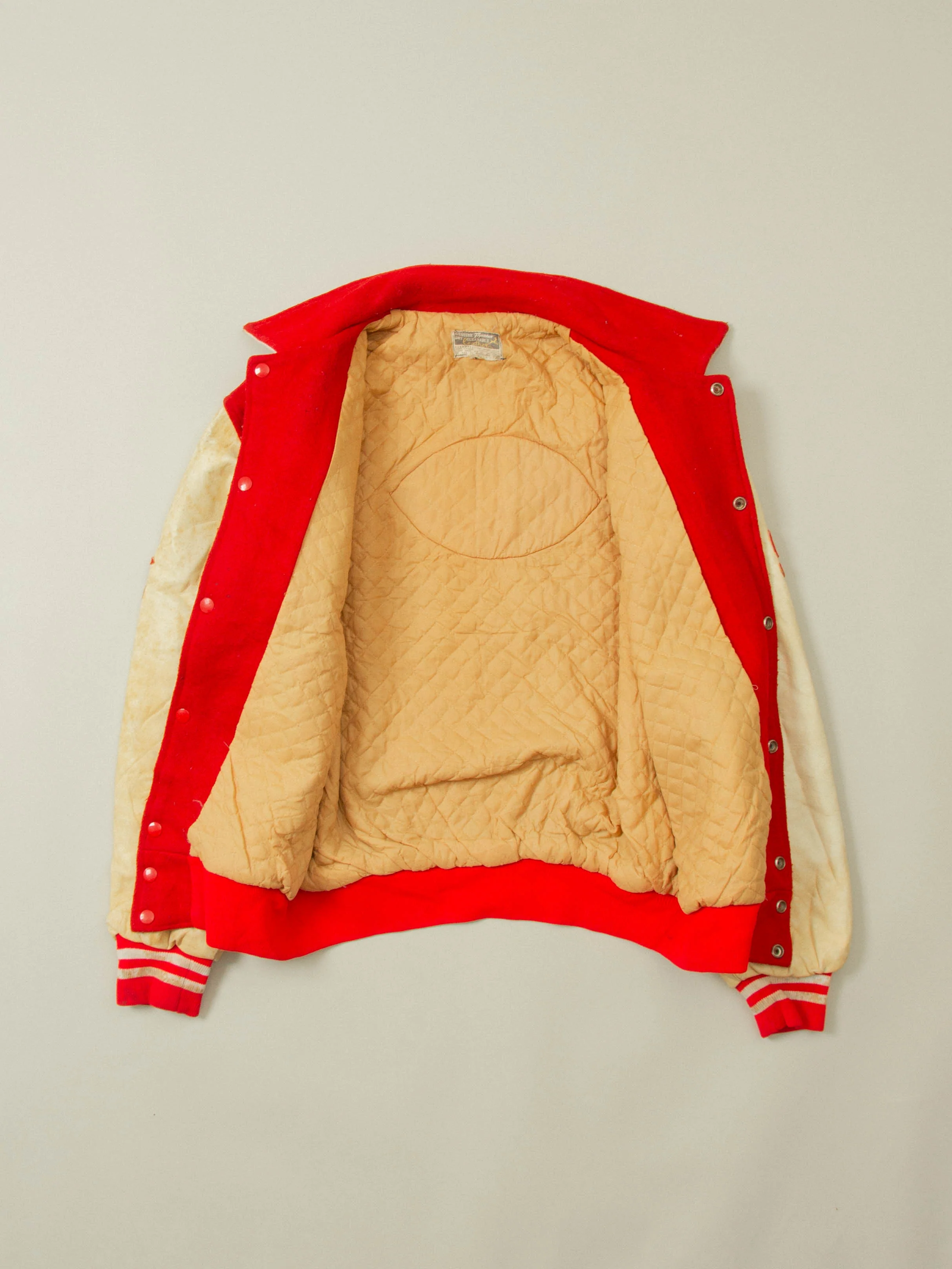 Vtg 1980s Morris Hills Varsity Jacket - Made in USA (M/L) - Image 6
