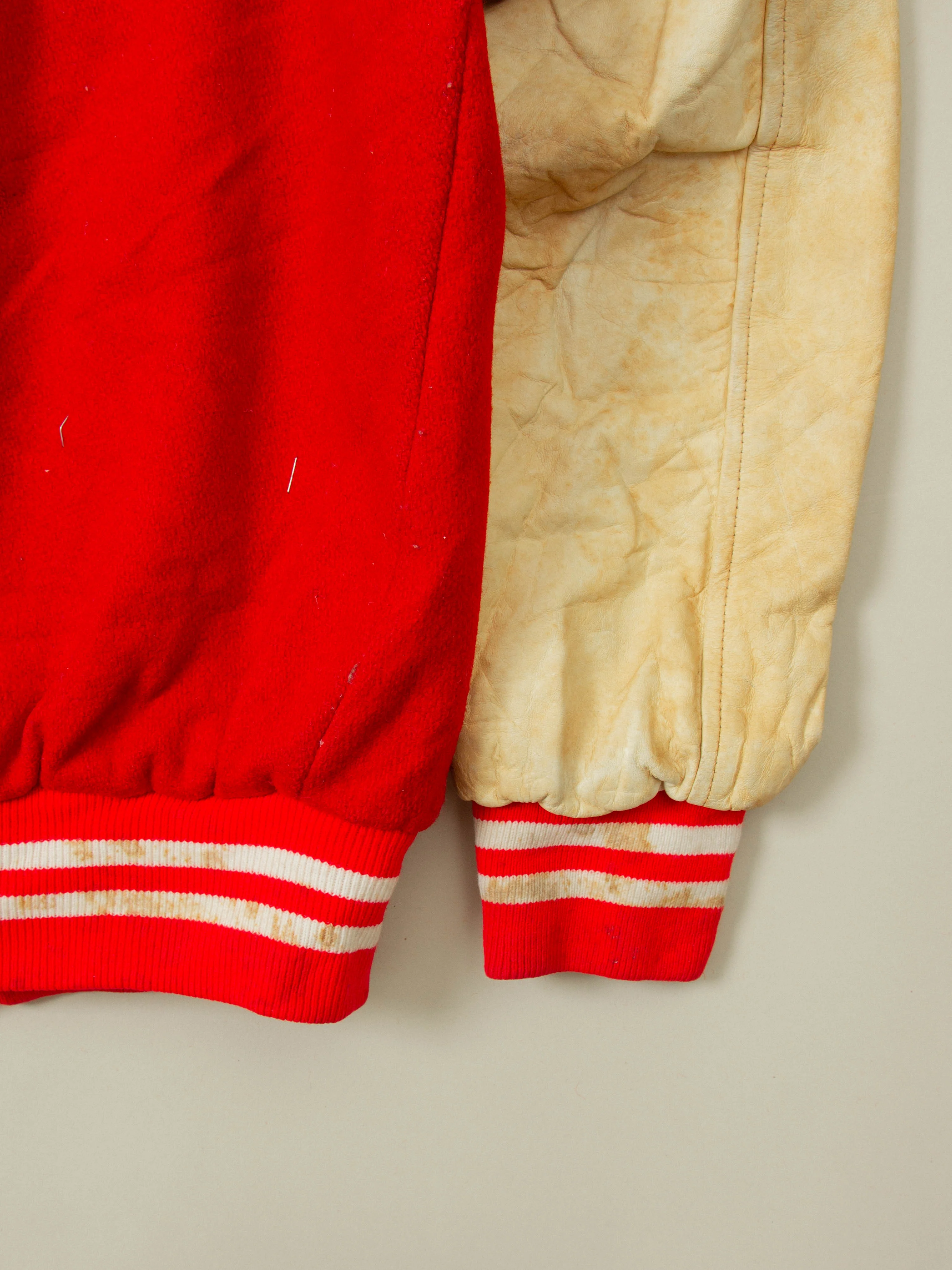Vtg 1980s Morris Hills Varsity Jacket - Made in USA (M/L) - Image 8
