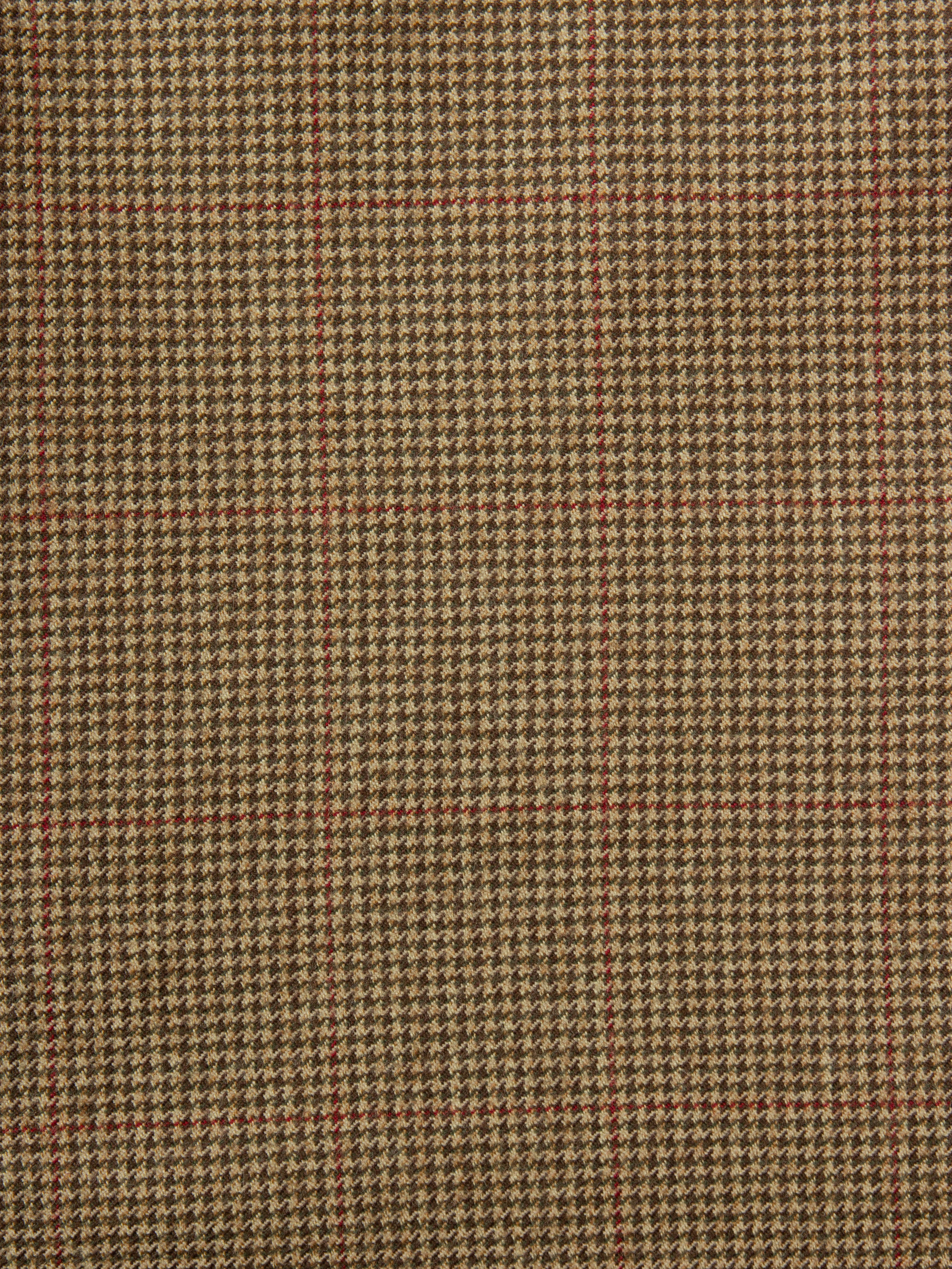Vtg 1980s Ralph Lauren Wool Houndstooth Blazer - Made in USA (M/L) - Image 4