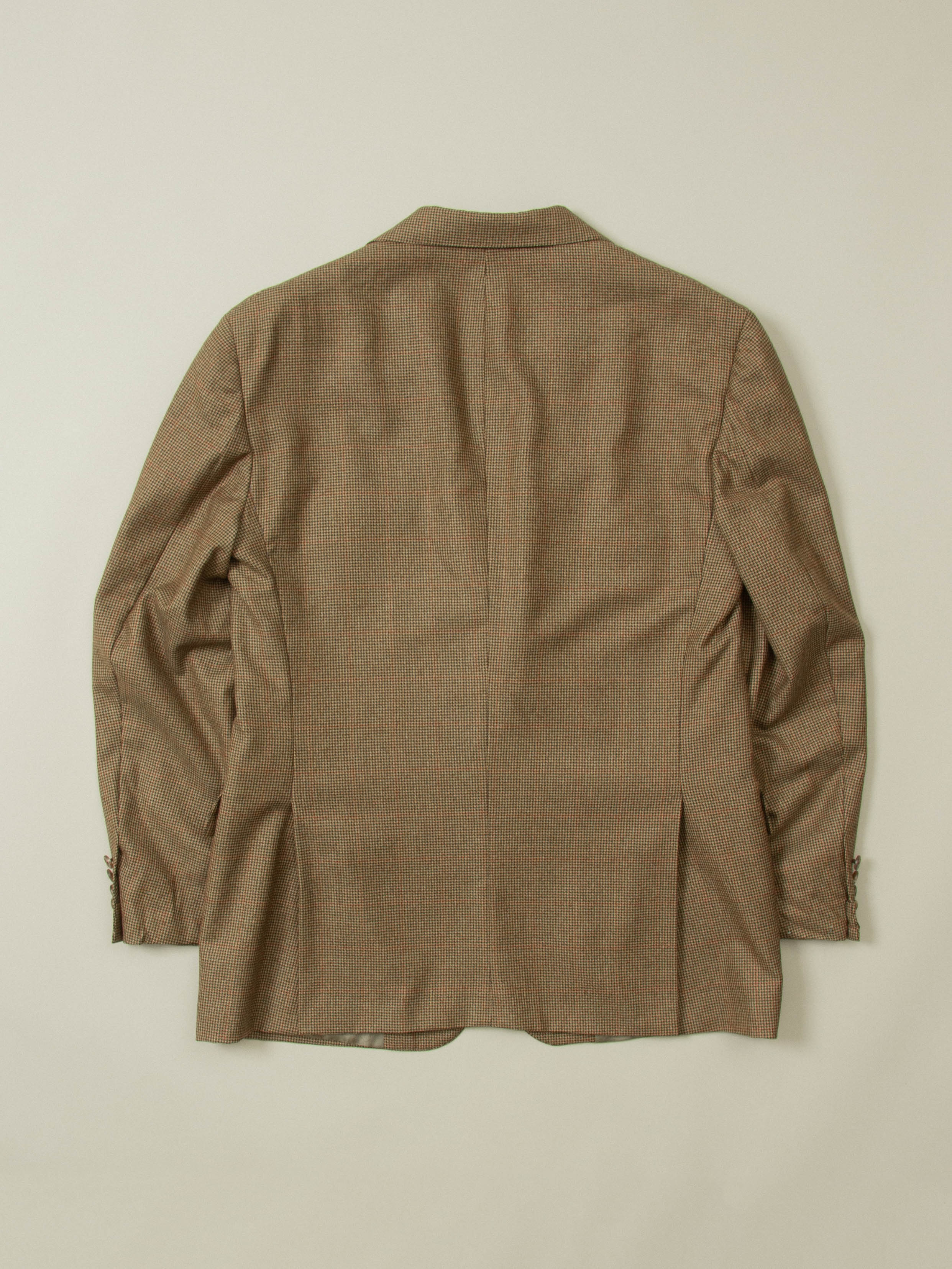 Vtg 1980s Ralph Lauren Wool Houndstooth Blazer - Made in USA (M/L) - Image 6