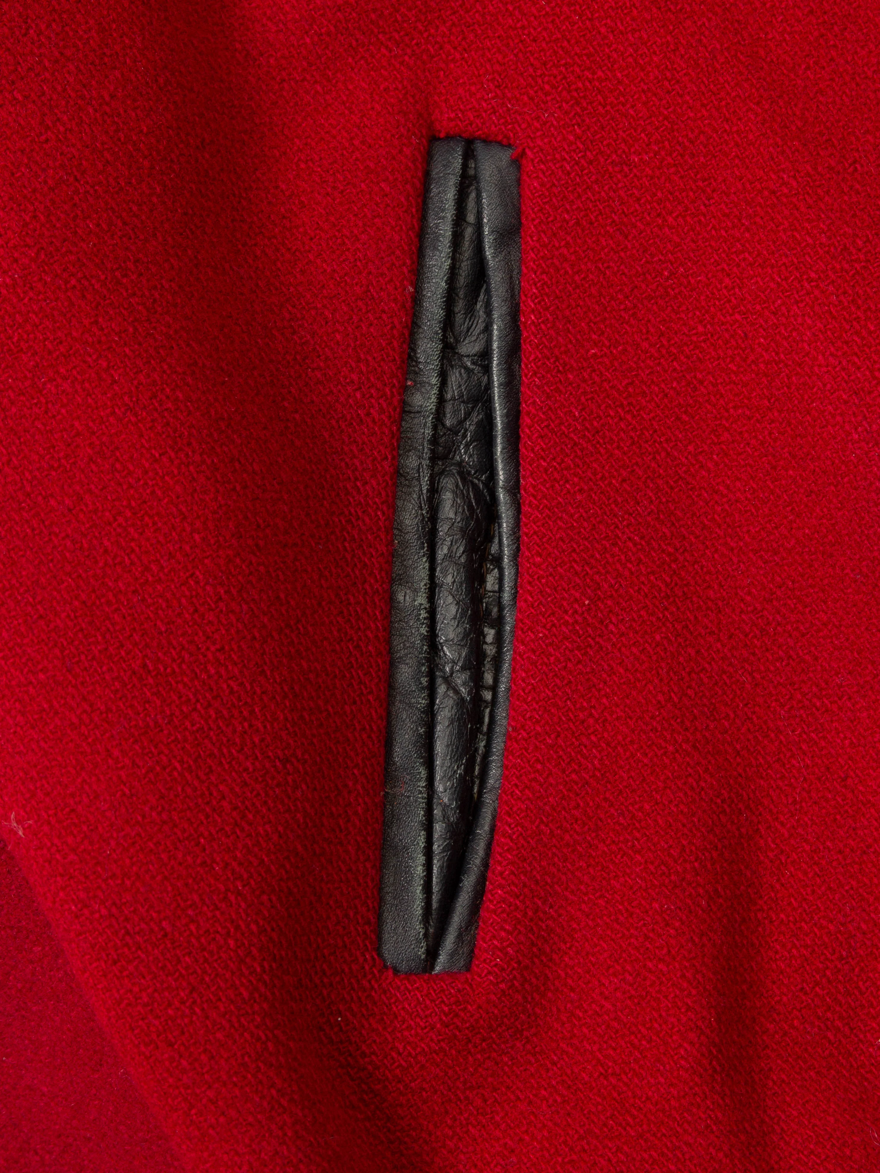 Vtg 1960s 'Modern Sport' Varsity Wool Jacket - Made in USA (M) - Image 7