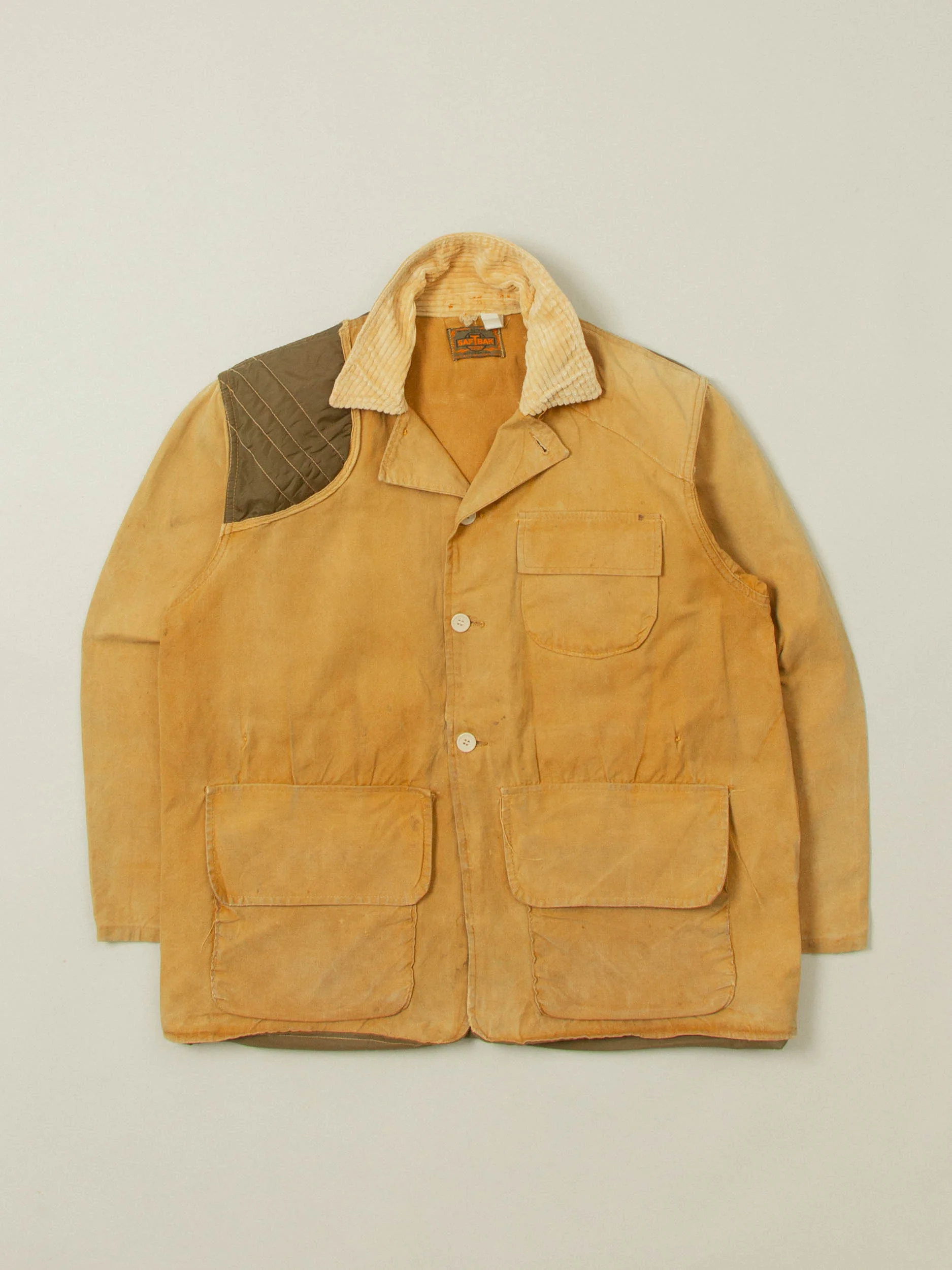 Vtg 1980s Saftbak Hunting Jacket - Made in USA (L)