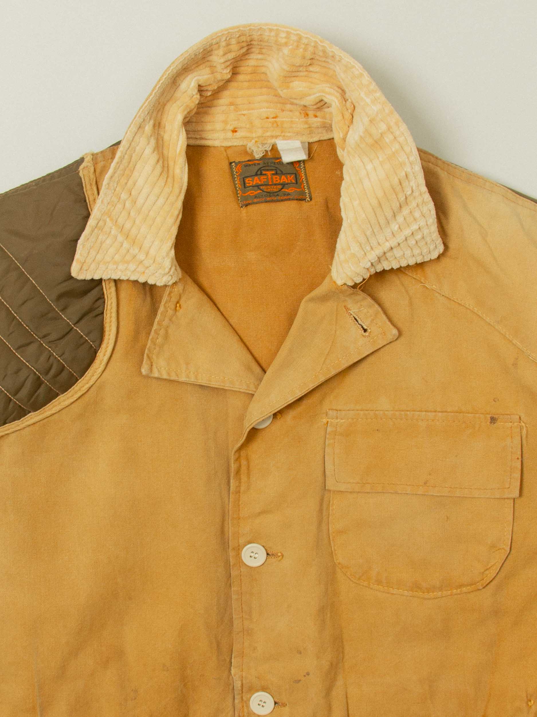 Vtg 1980s Saftbak Hunting Jacket - Made in USA (L) - Image 2