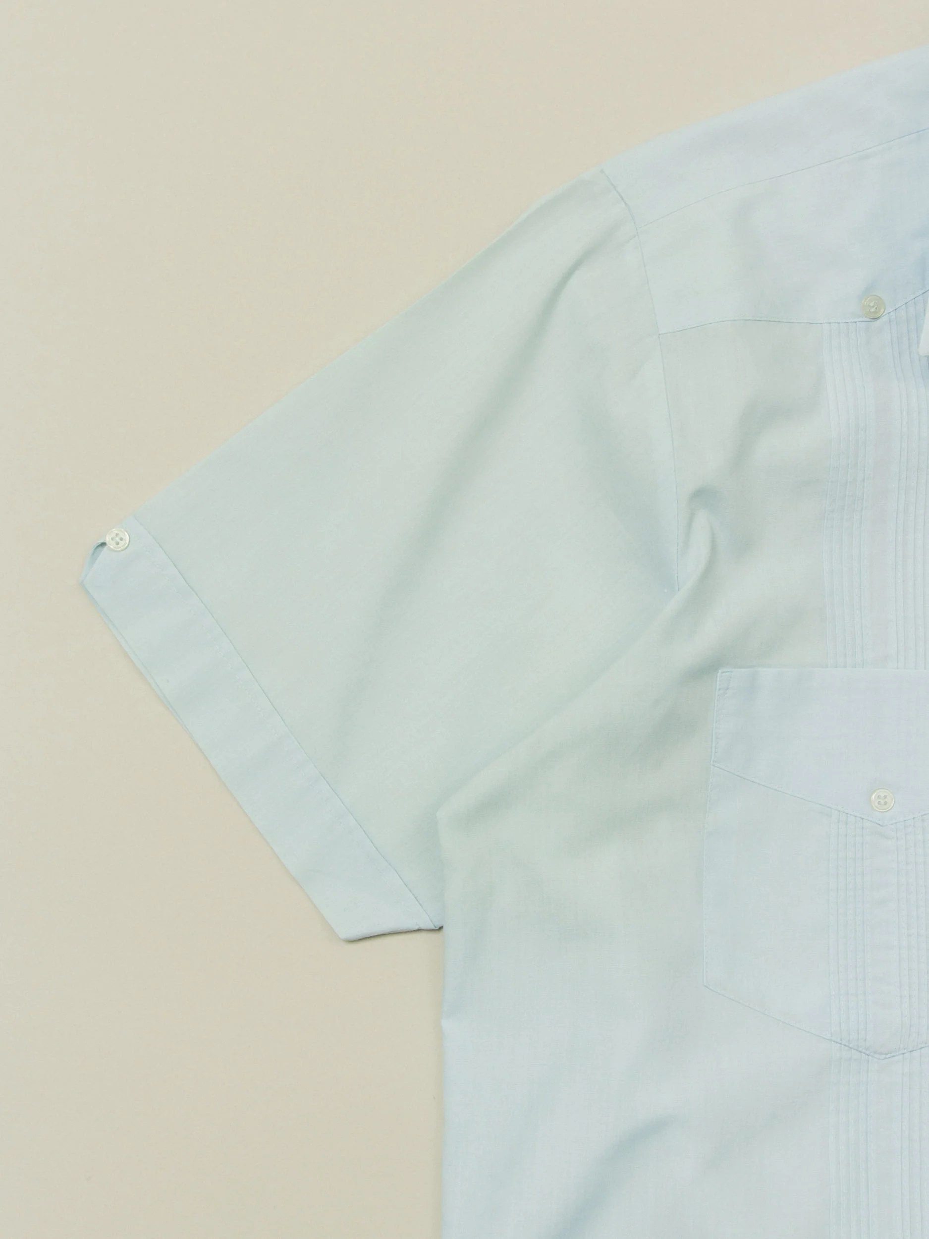 Vtg 1980s 'Supreme' Guayabera Cuban Shirt (XL) - Image 3