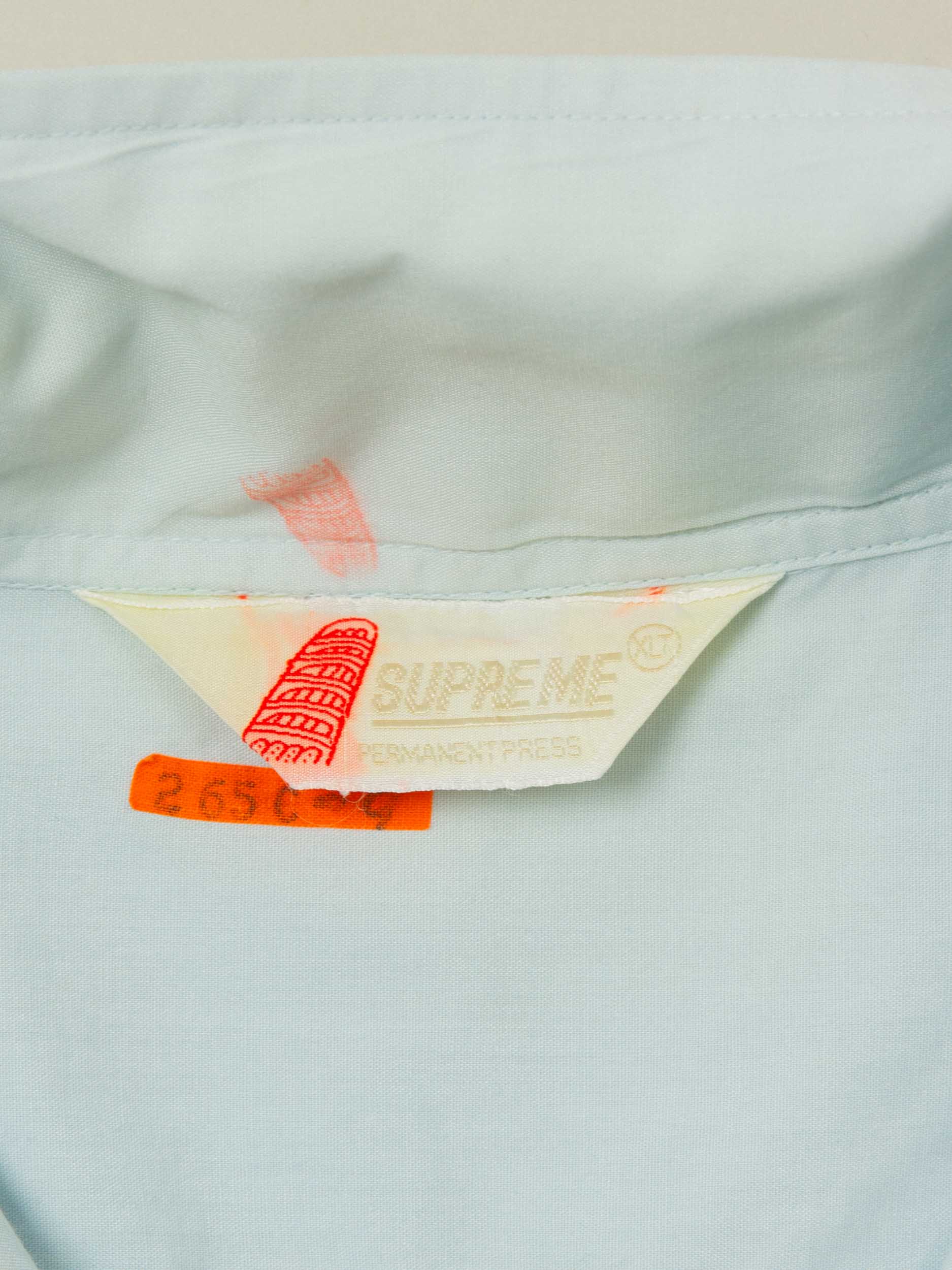 Vtg 1980s 'Supreme' Guayabera Cuban Shirt (XL) - Image 4