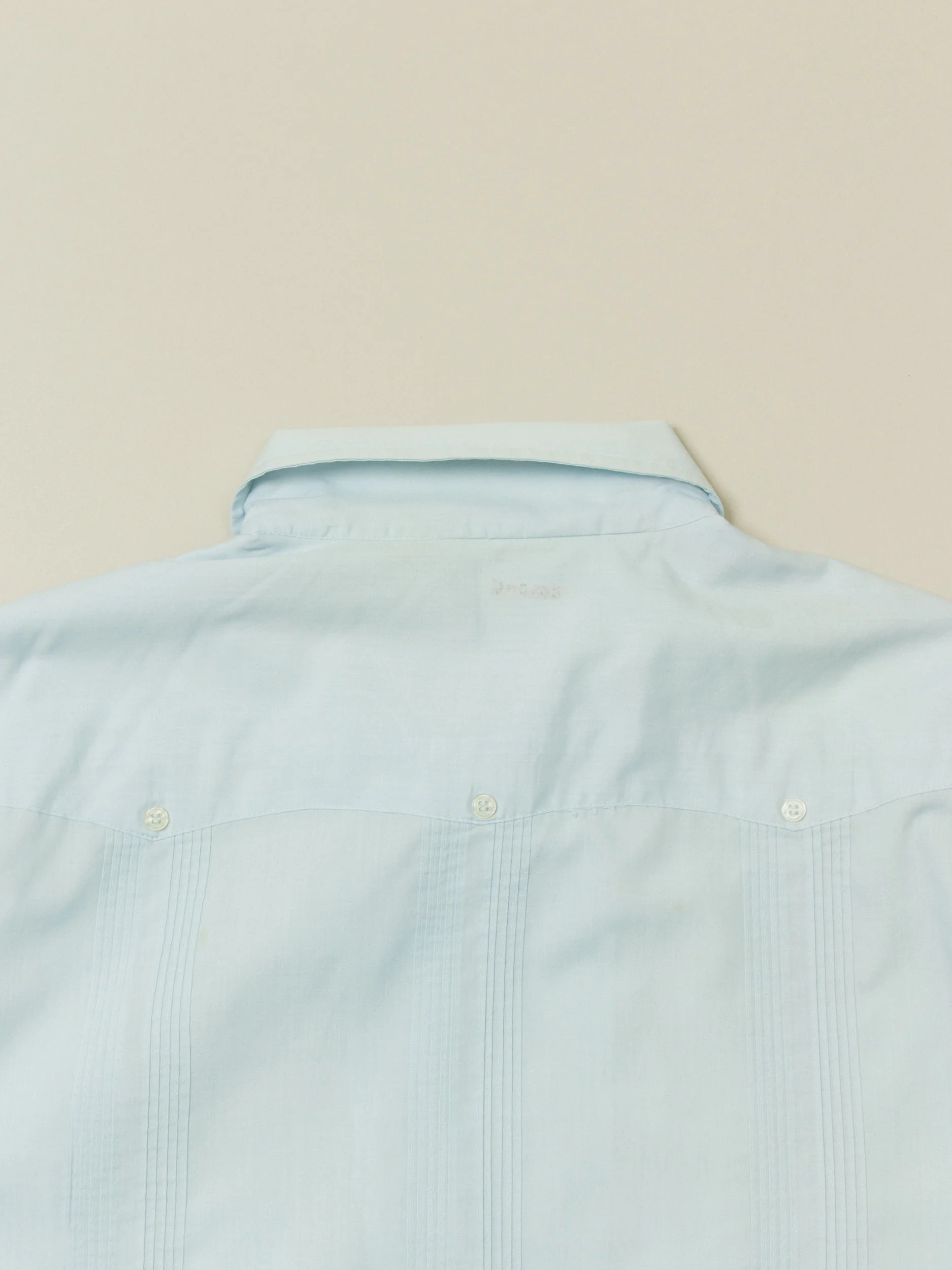 Vtg 1980s 'Supreme' Guayabera Cuban Shirt (XL) - Image 7