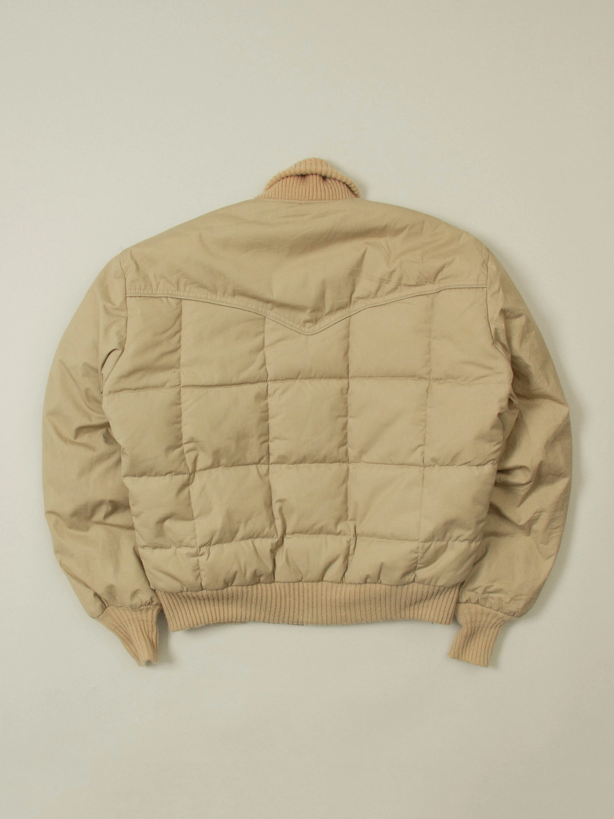 Vtg 1980s 'Tempco' Goose Down Puffer Jacket - Made in USA (M) - Image 3