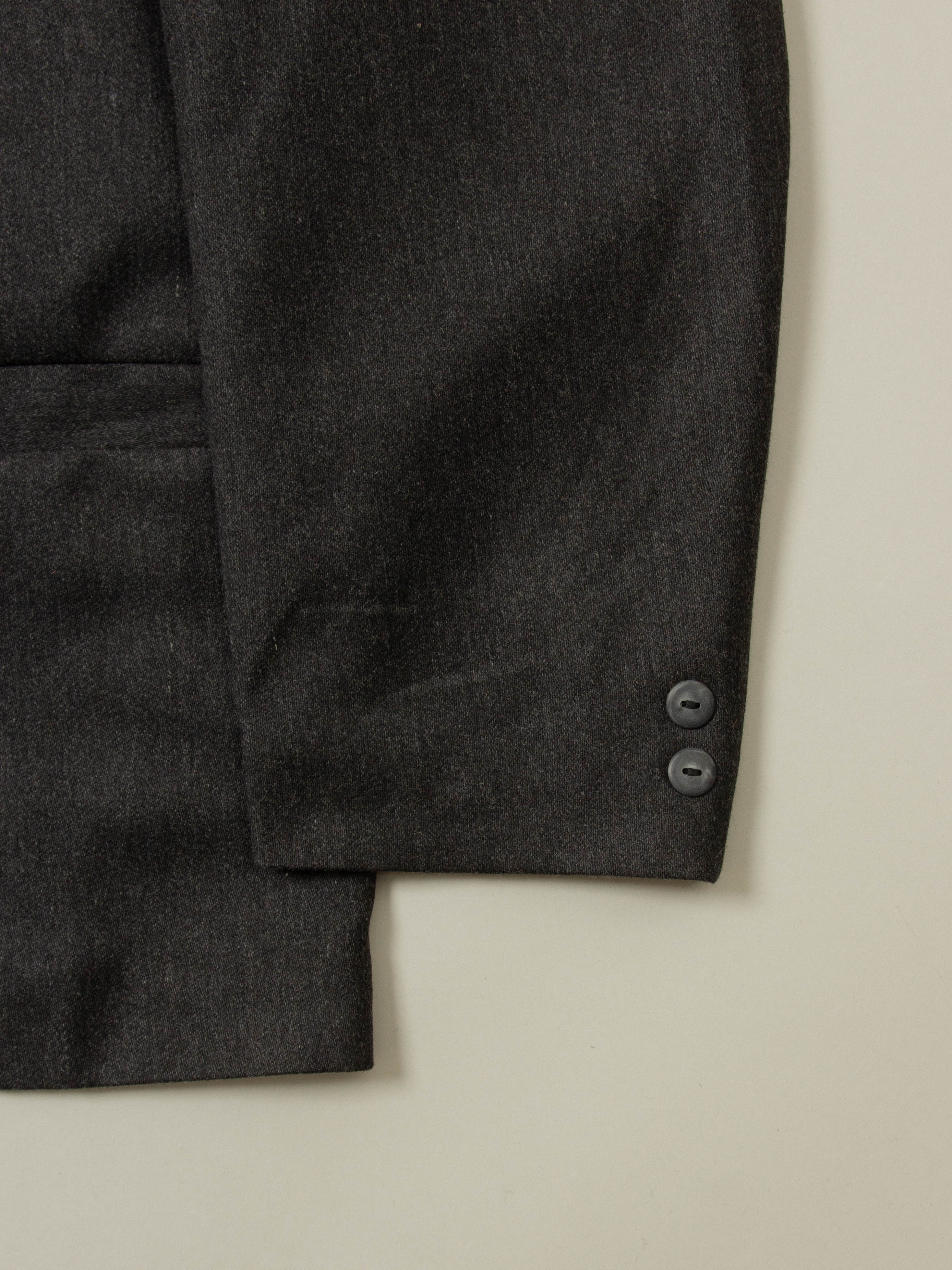 Vtg 1980s Wool Blazer - Made in Italy (L) - Image 5