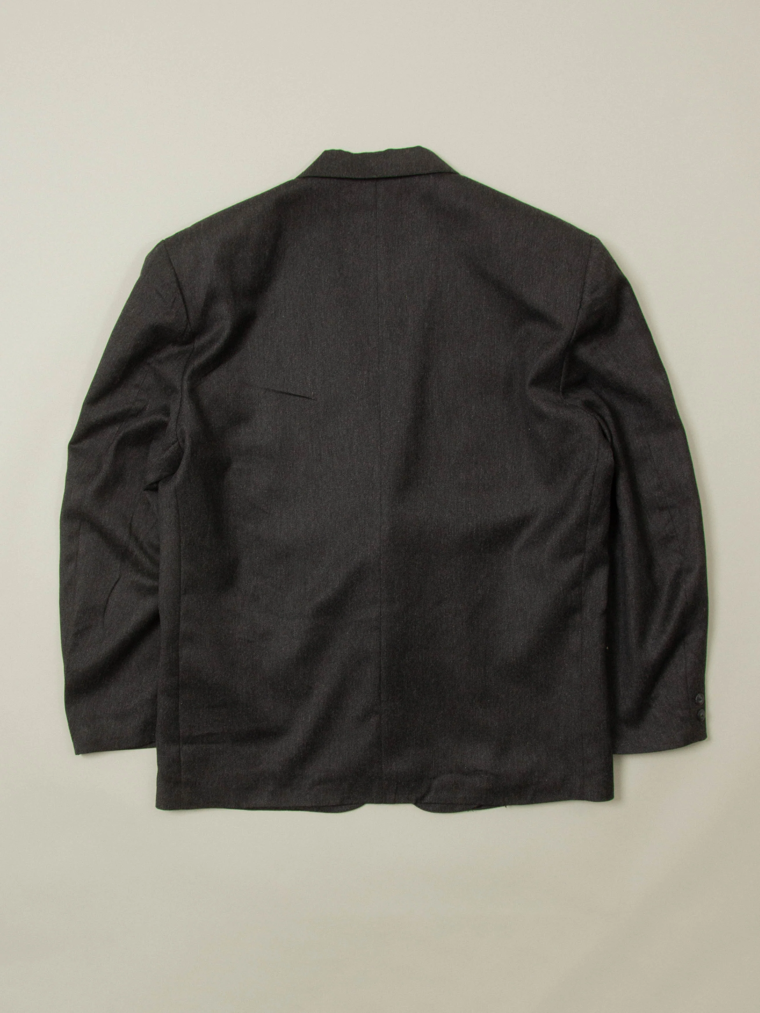 Vtg 1980s Wool Blazer - Made in Italy (L) - Image 6