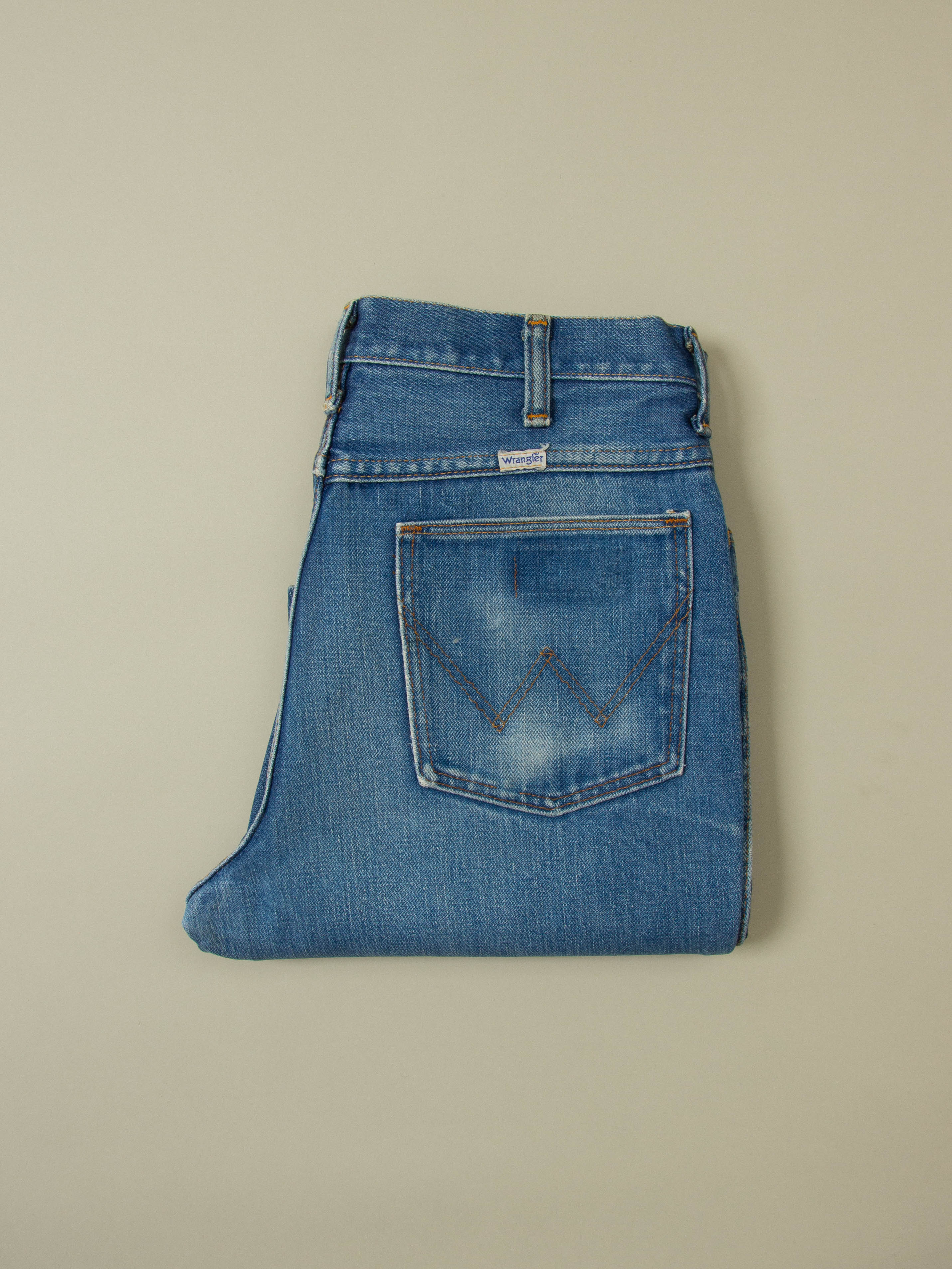 Vtg 1980s Wrangler Bootcut Jeans - Made in USA (32x32) - Image 6