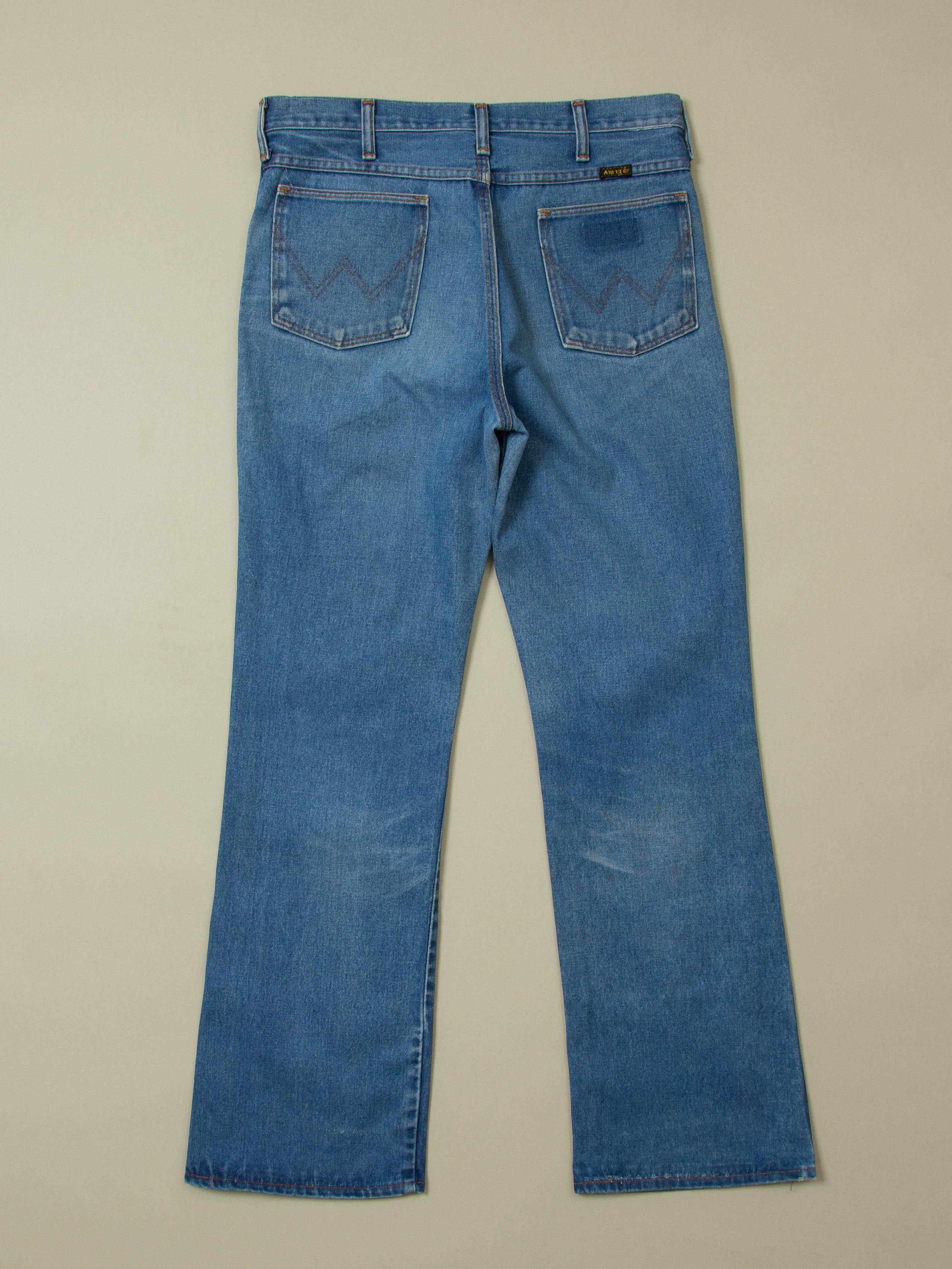 Vtg 1980s Wrangler Bootcut Jeans - Made in USA (34x31) - Image 3