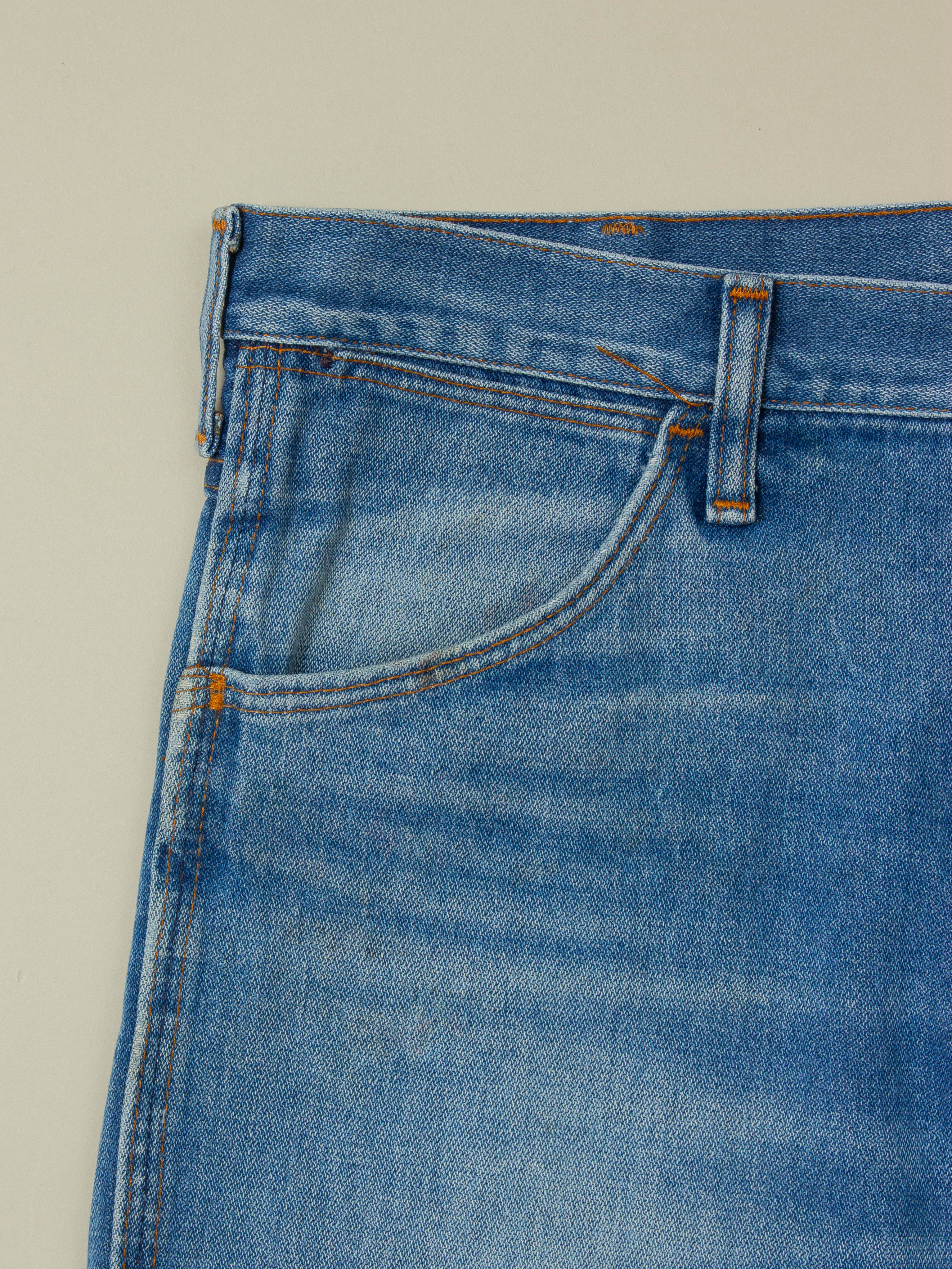 Vtg 1980s Wrangler Bootcut Jeans - Made in USA (34x31) - Image 5