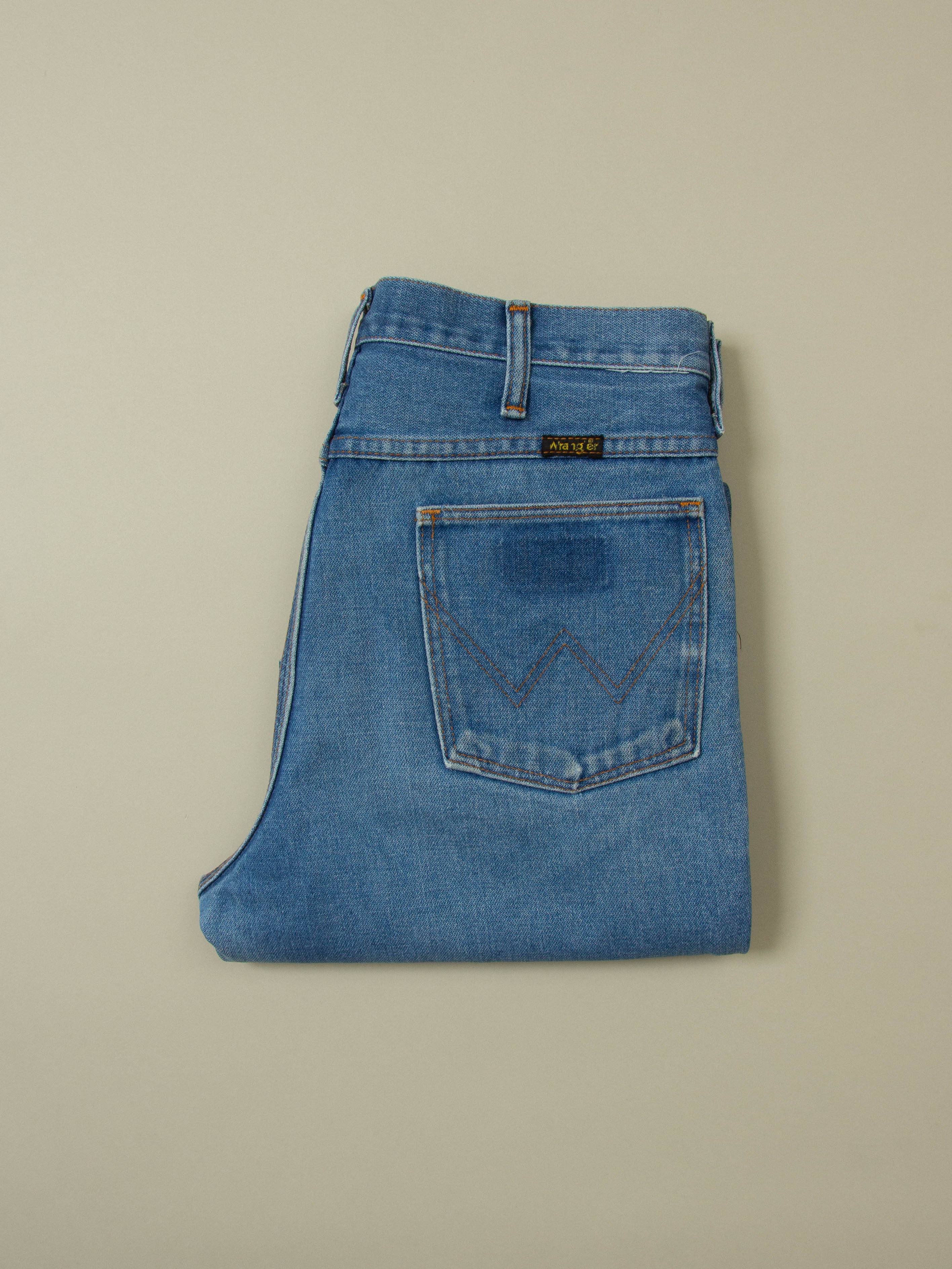 Vtg 1980s Wrangler Bootcut Jeans - Made in USA (34x31) - Image 6
