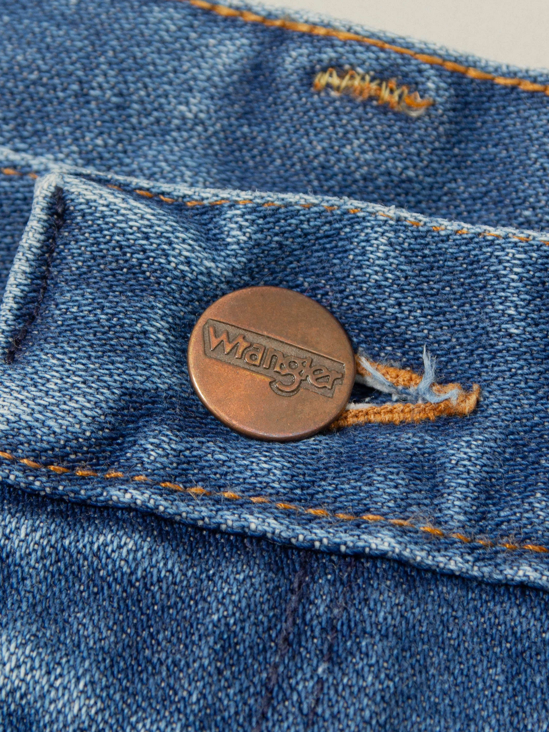 Vtg 1980s Wrangler Bootcut Jeans - Made in USA (34x32) - Image 3