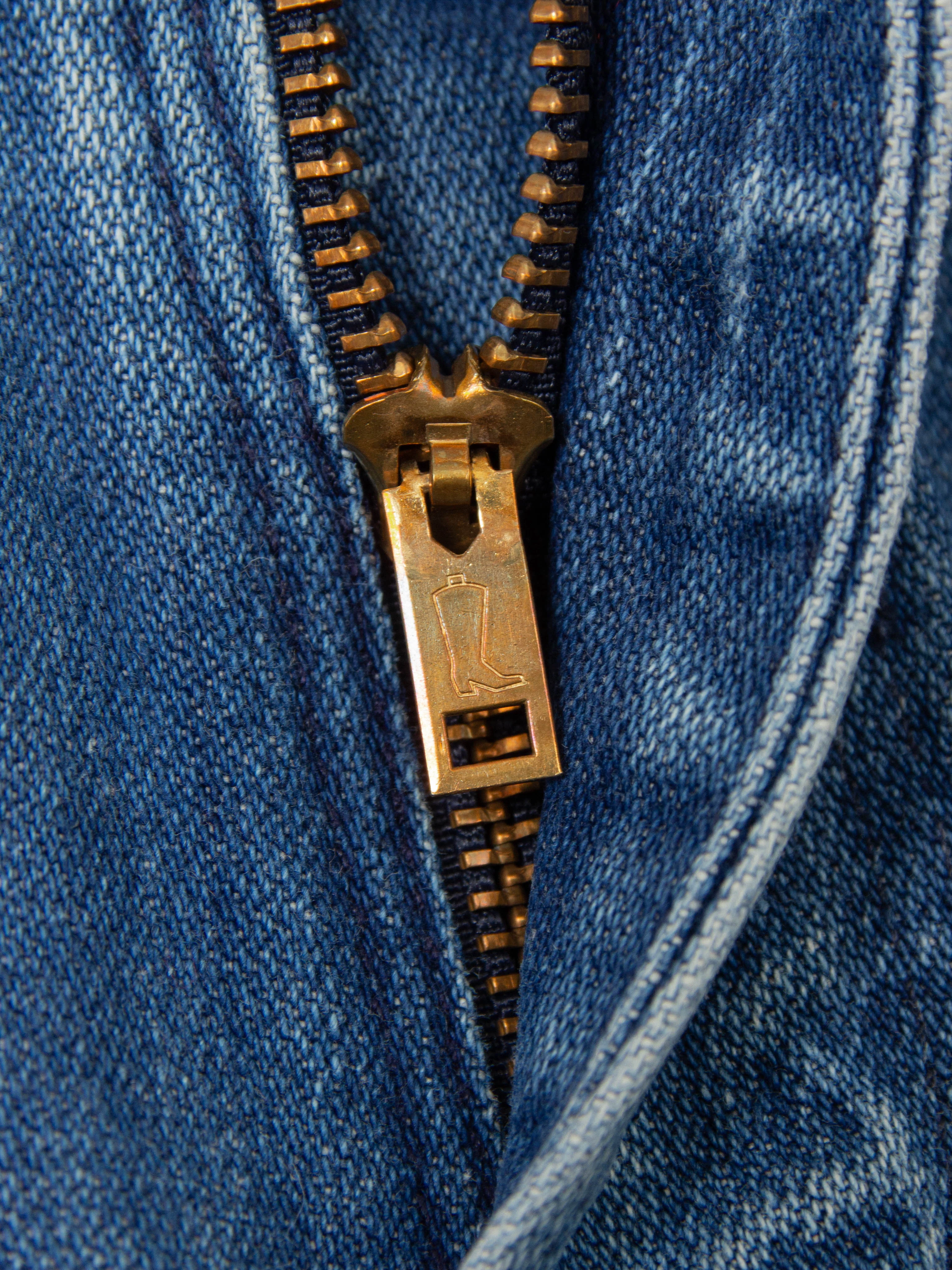 Vtg 1980s Wrangler Bootcut Jeans - Made in USA (34x32) - Image 4