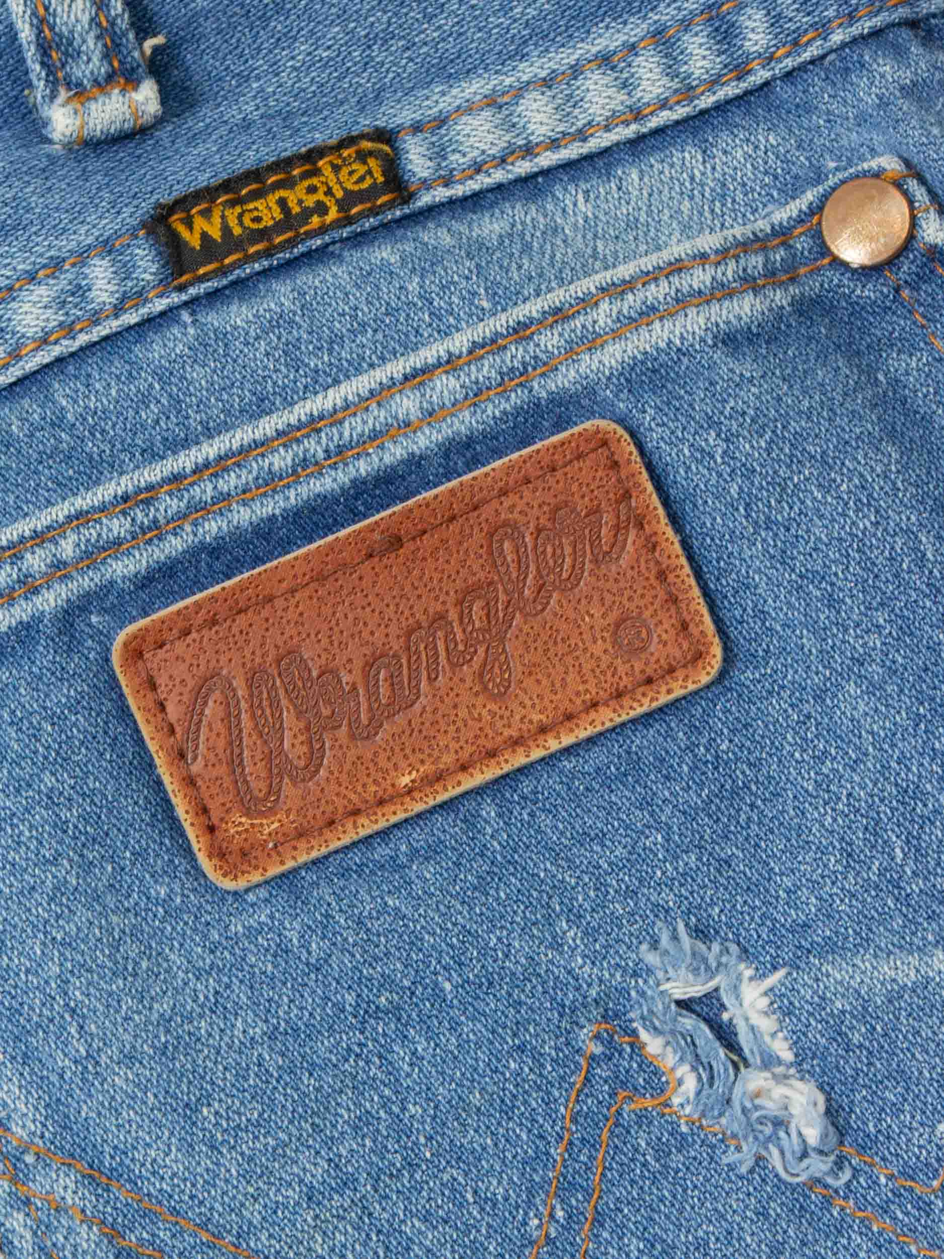 Vtg 1980s Wrangler Jeans - Made in USA (26x35) - Image 6