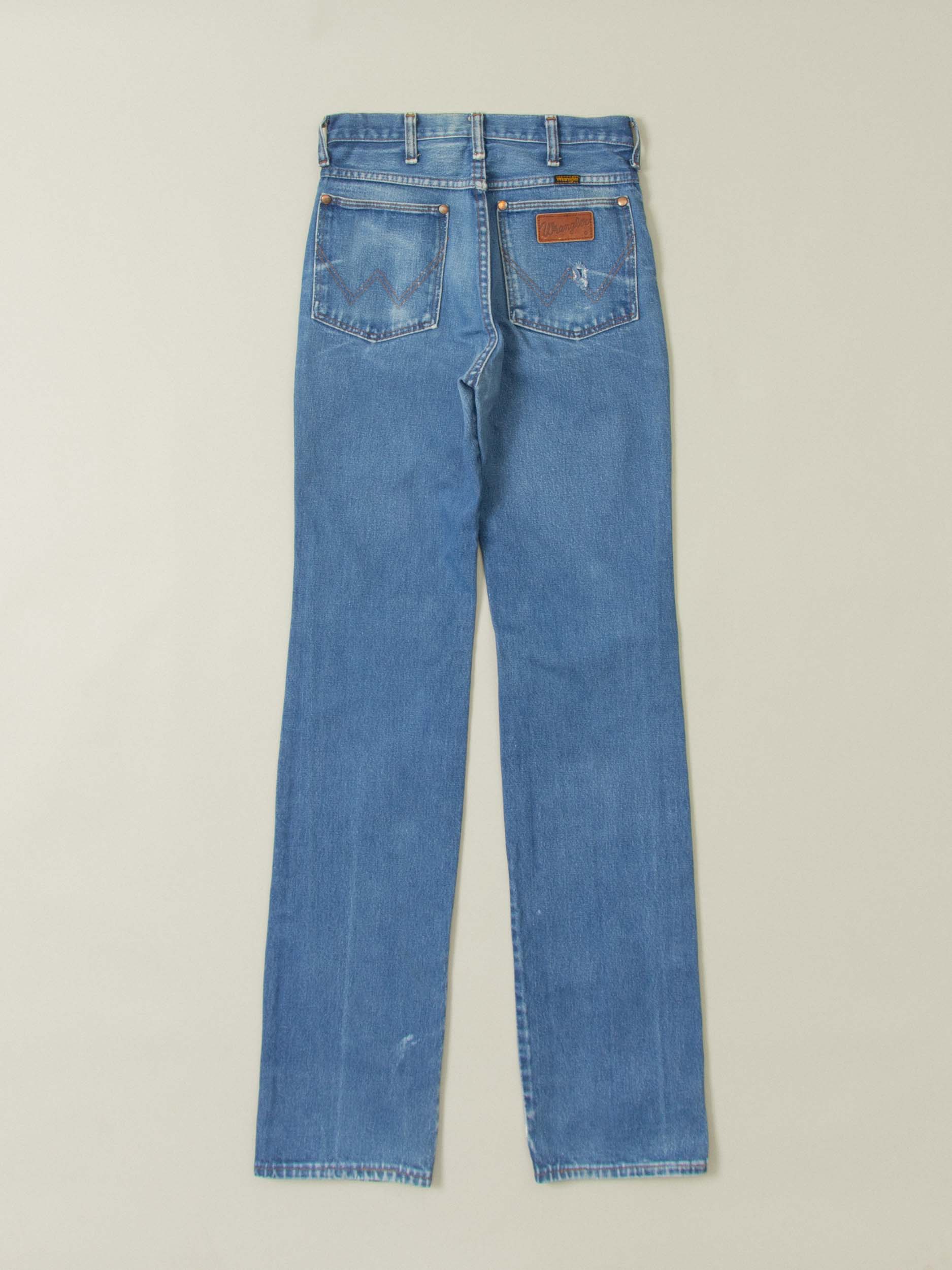 Vtg 1980s Wrangler Jeans - Made in USA (26x35) - Image 7