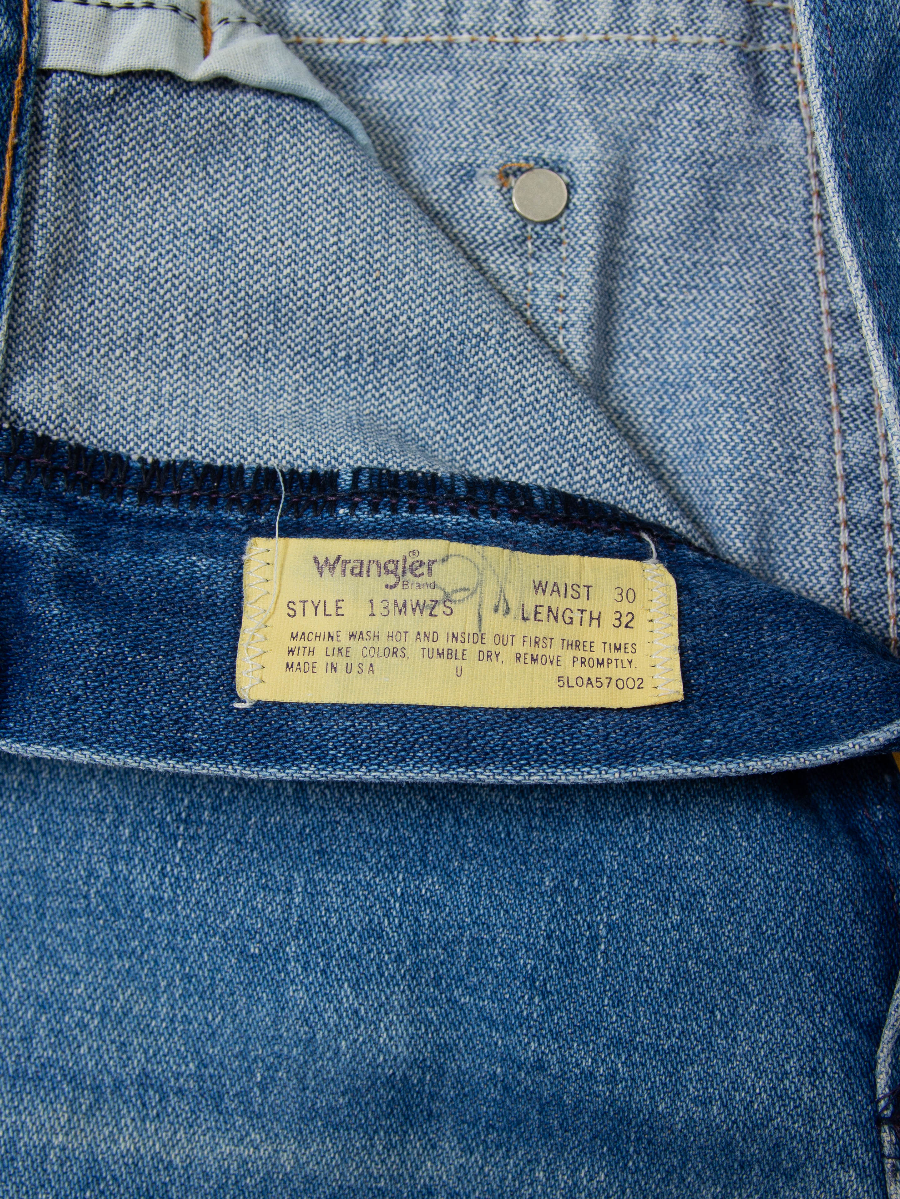 Vtg 1980s Wrangler Jeans - Made in USA (28x32) - Image 5