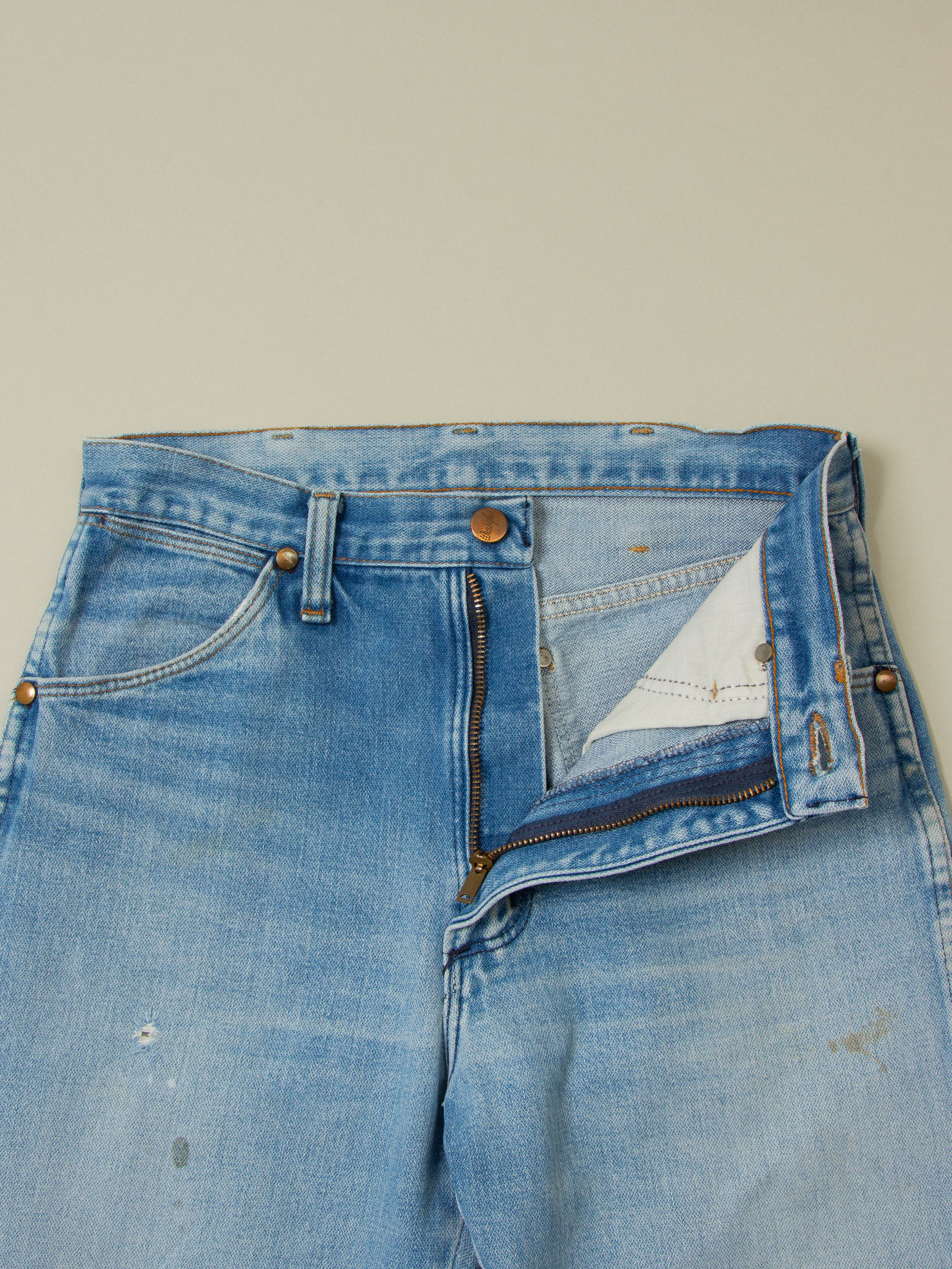 Vtg 1980s Wrangler Jeans - Made in USA (28x36) - Image 2
