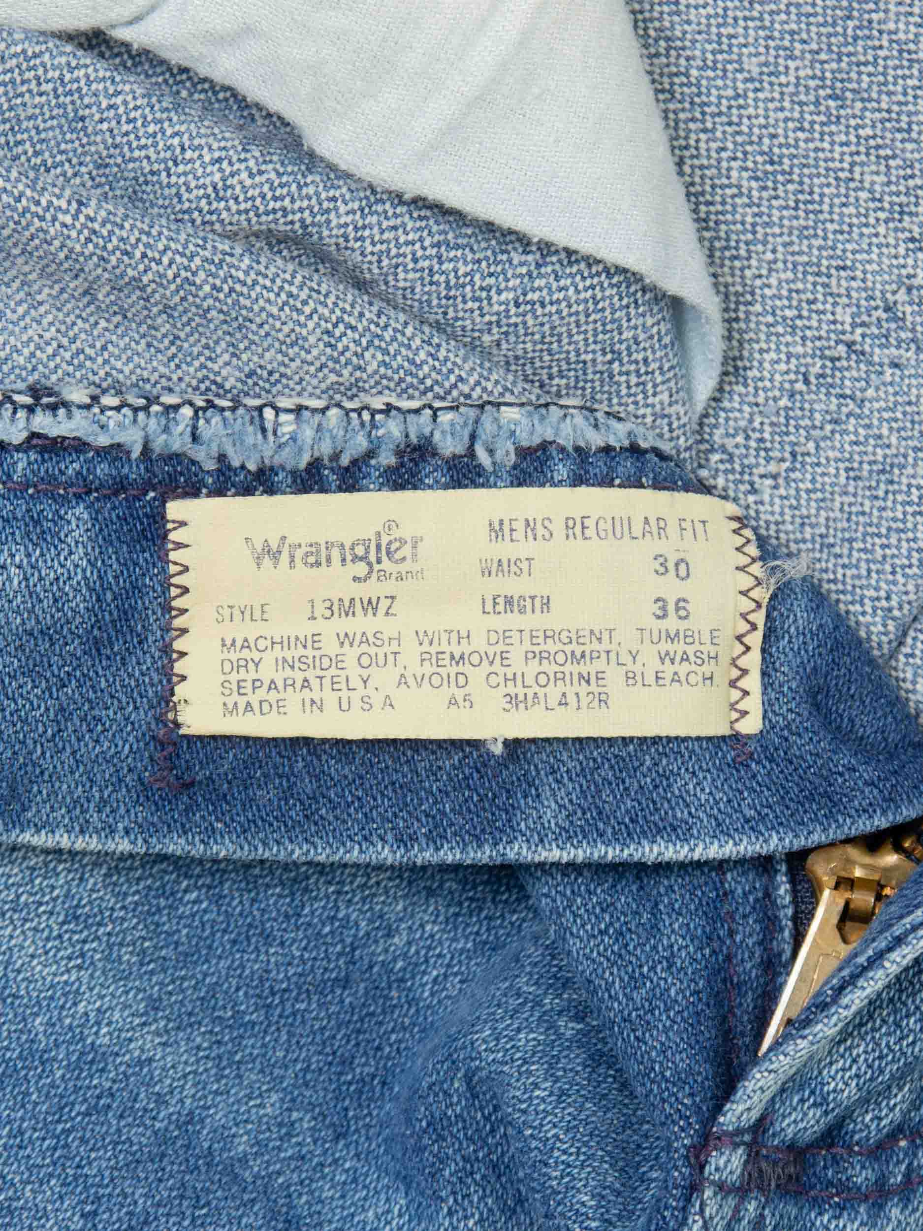 Vtg 1980s Wrangler Jeans - Made in USA (28x36) - Image 5